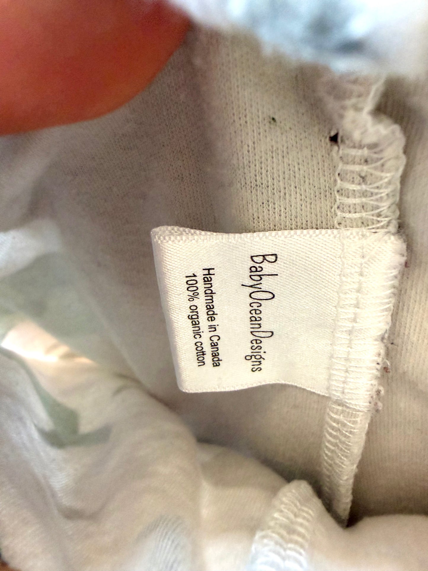 Handmade in Canada Whale Pants / 6-9m