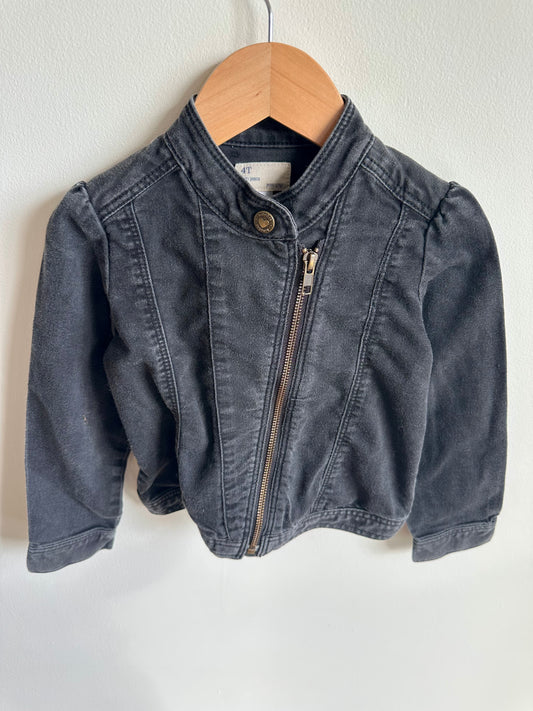 Gap Black Jean Jacket / 4T