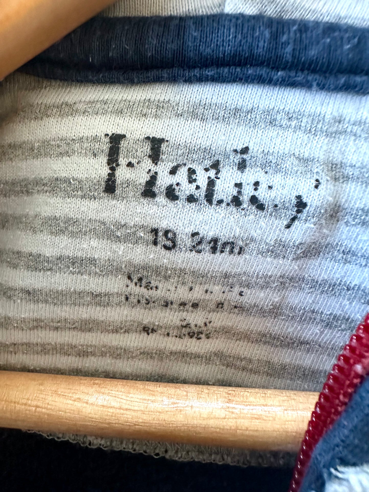 Polar Bear Hood Jumpsuit / 18-24m