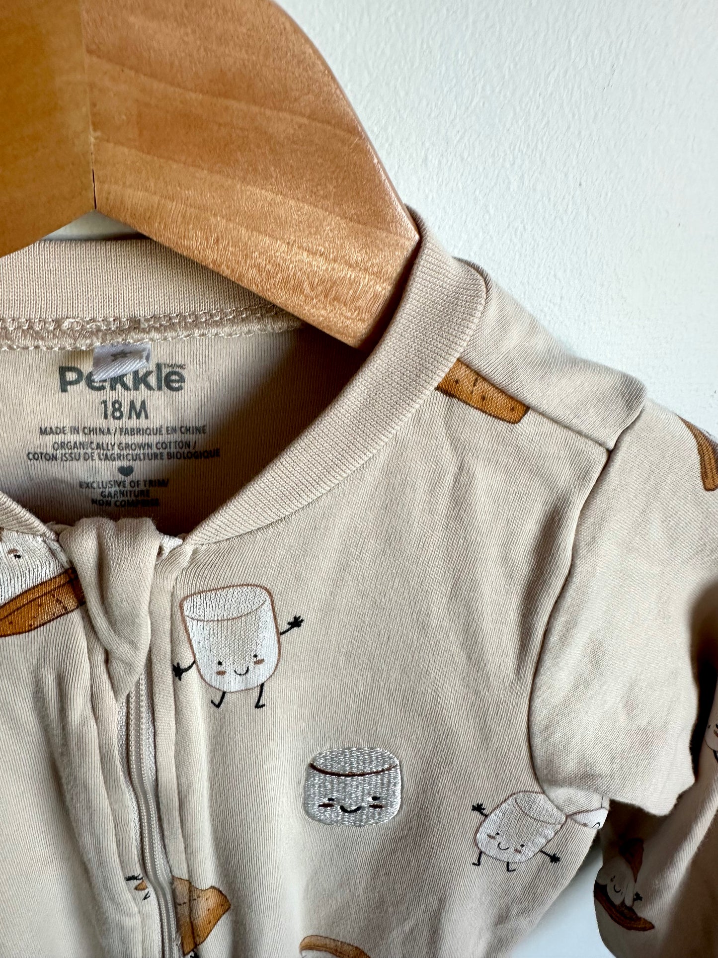Organic Tan S'mores Sleeper / 18m