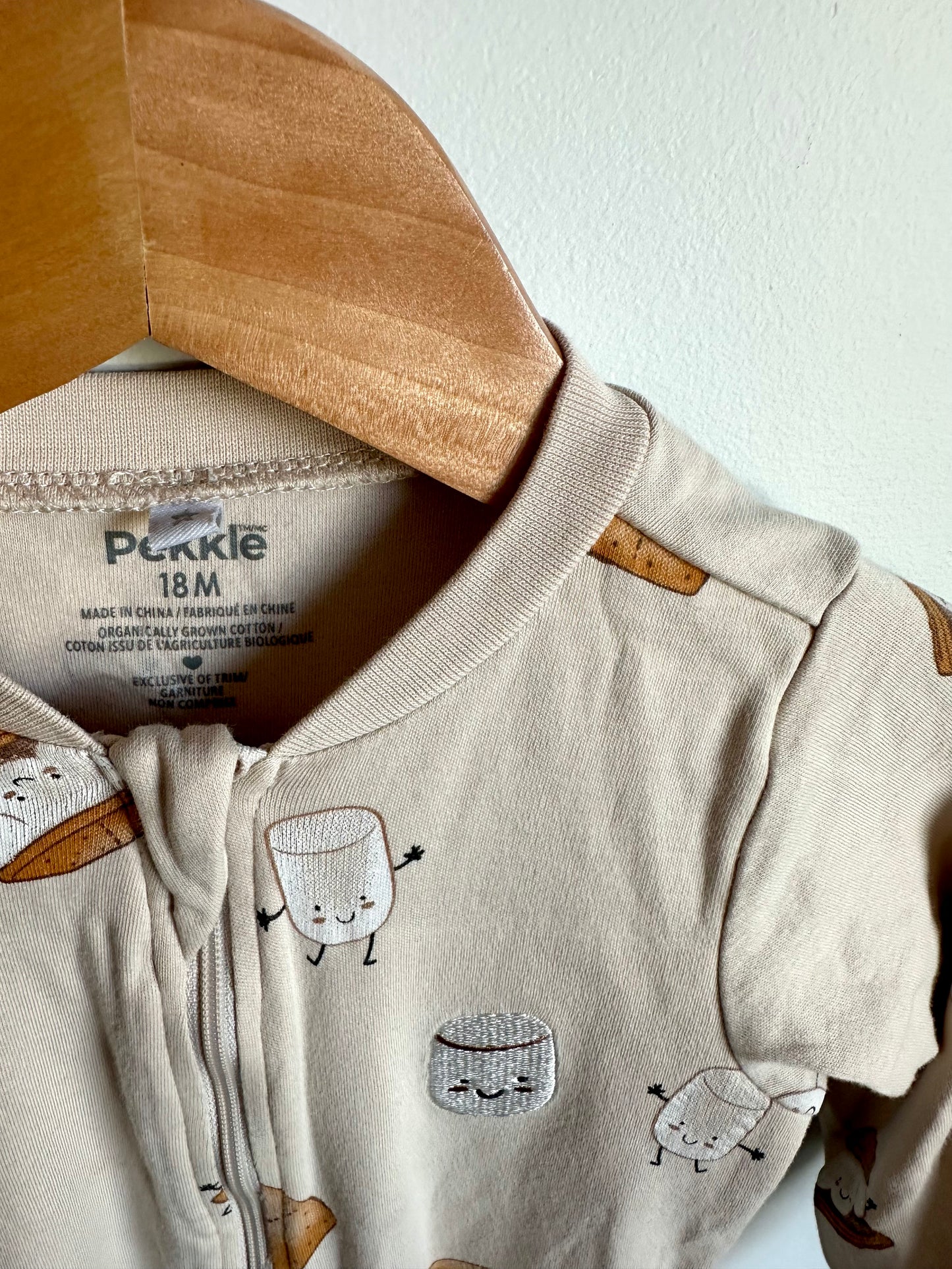 Organic Tan S'mores Sleeper / 18m