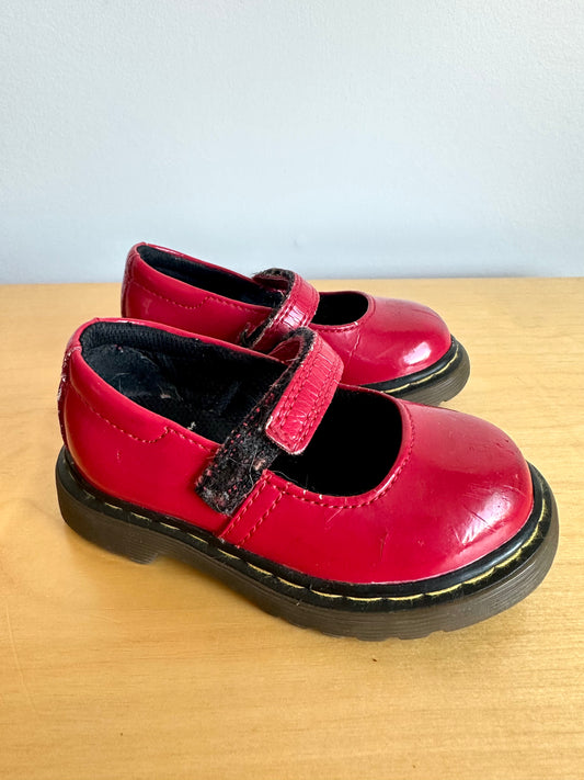 Dr.Martens Red Mary Jane Shoes / Size 5 Toddler