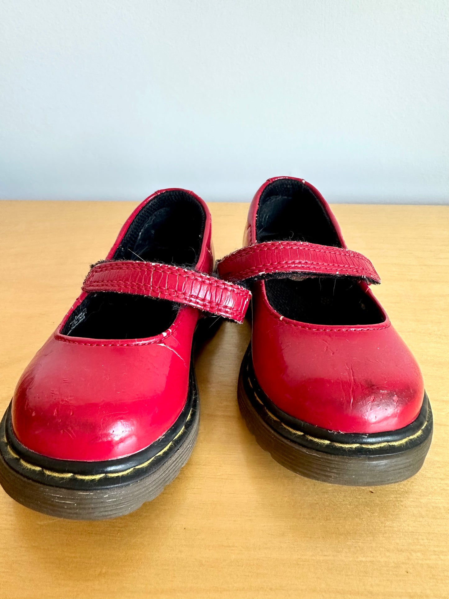Dr.Martens Red Mary Jane Shoes / Size 5 Toddler