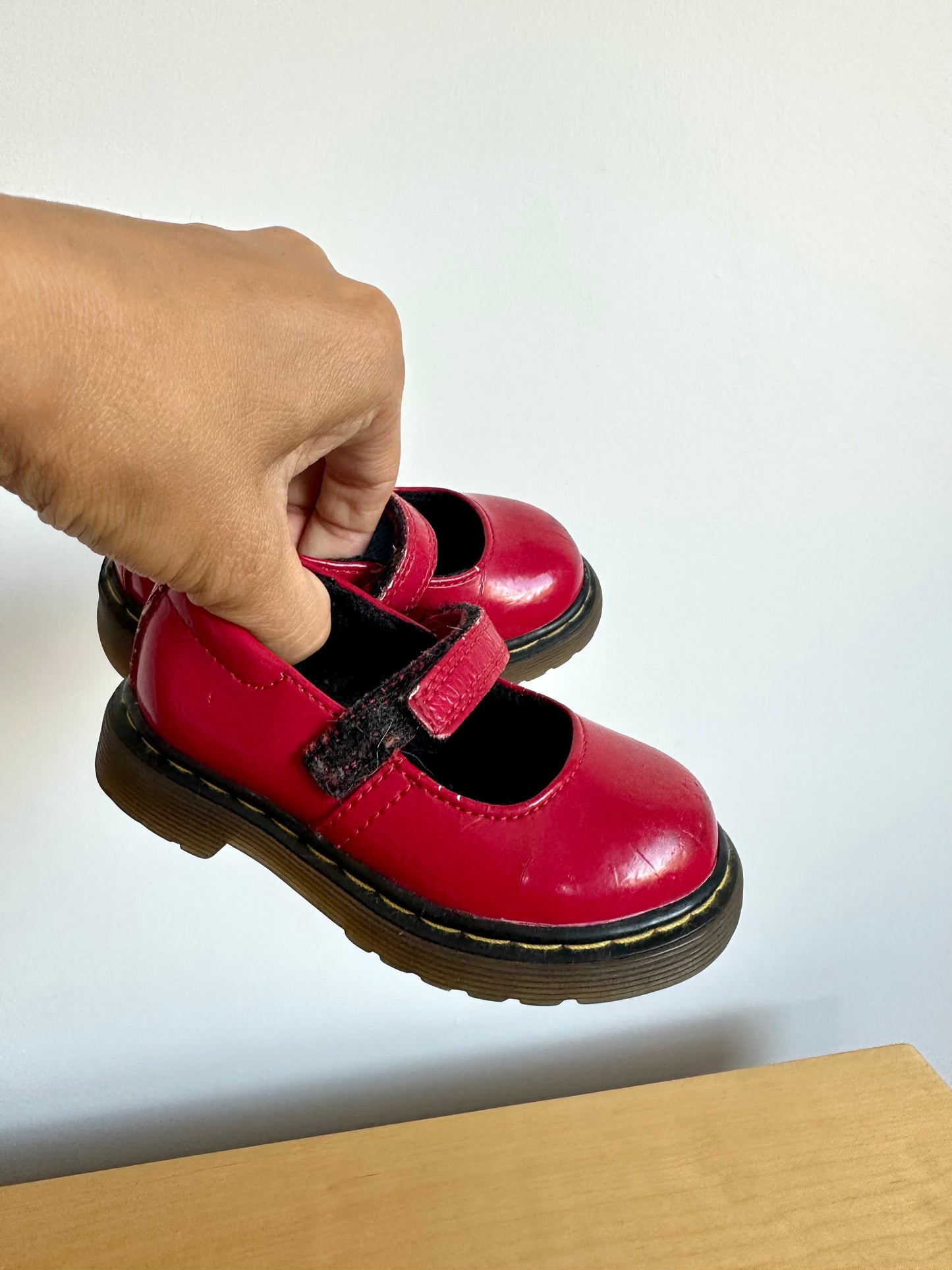 Dr.Martens Red Mary Jane Shoes / Size 5 Toddler