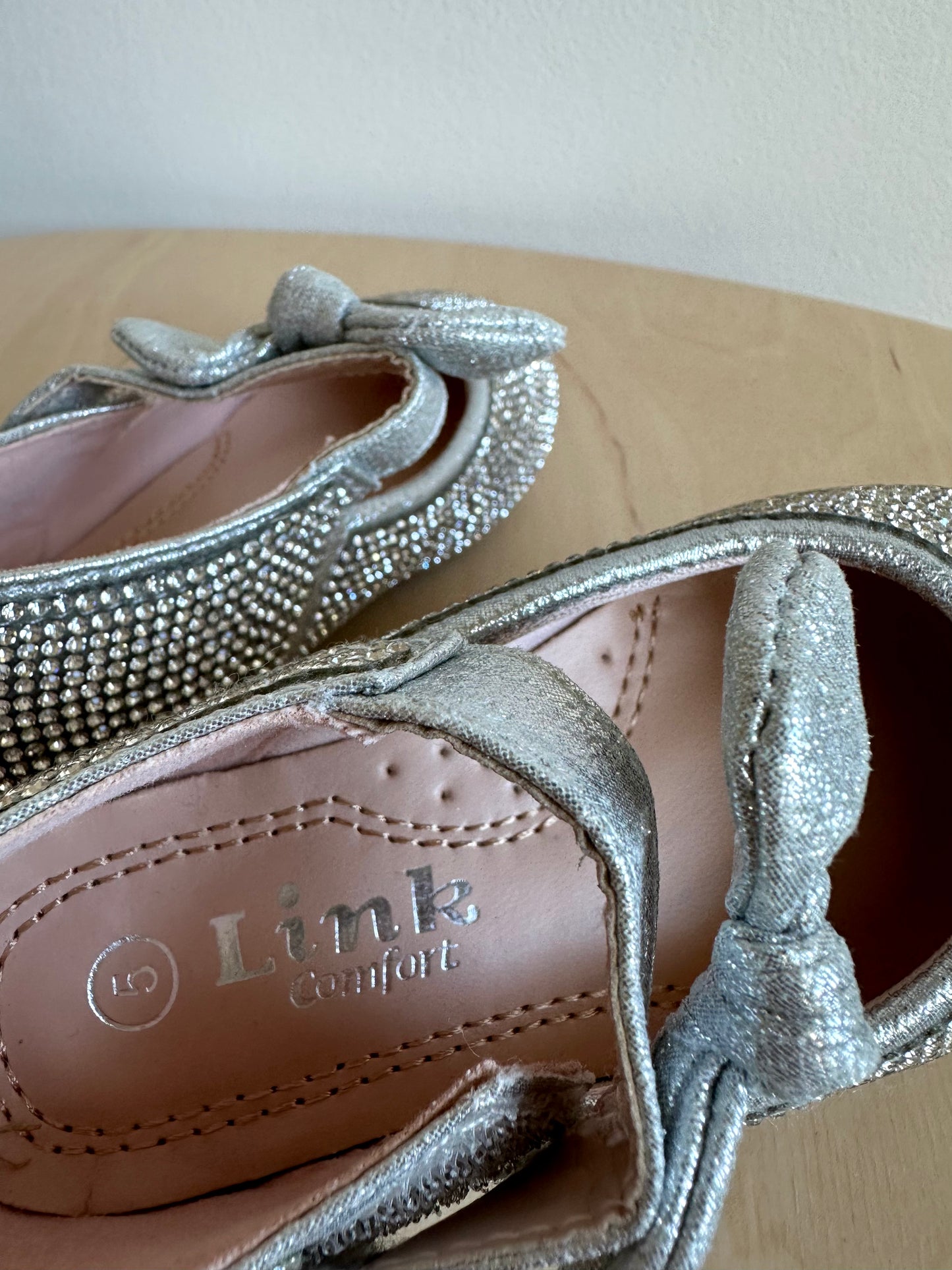 Rhinestone Shoes / Size 5 Toddler