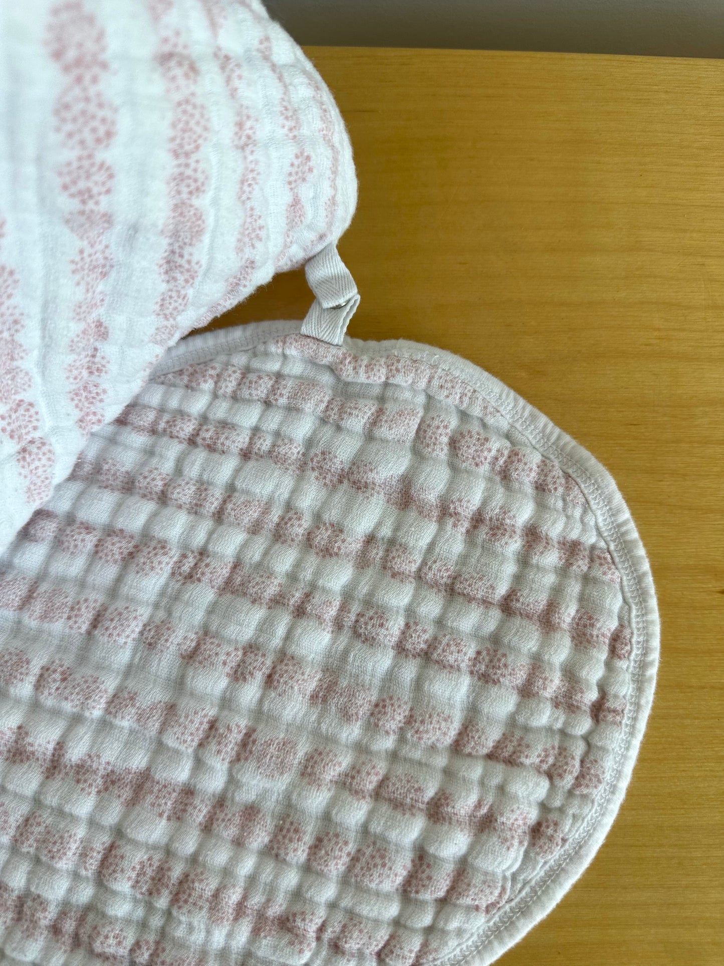 Cotton Floral Burp Cloth