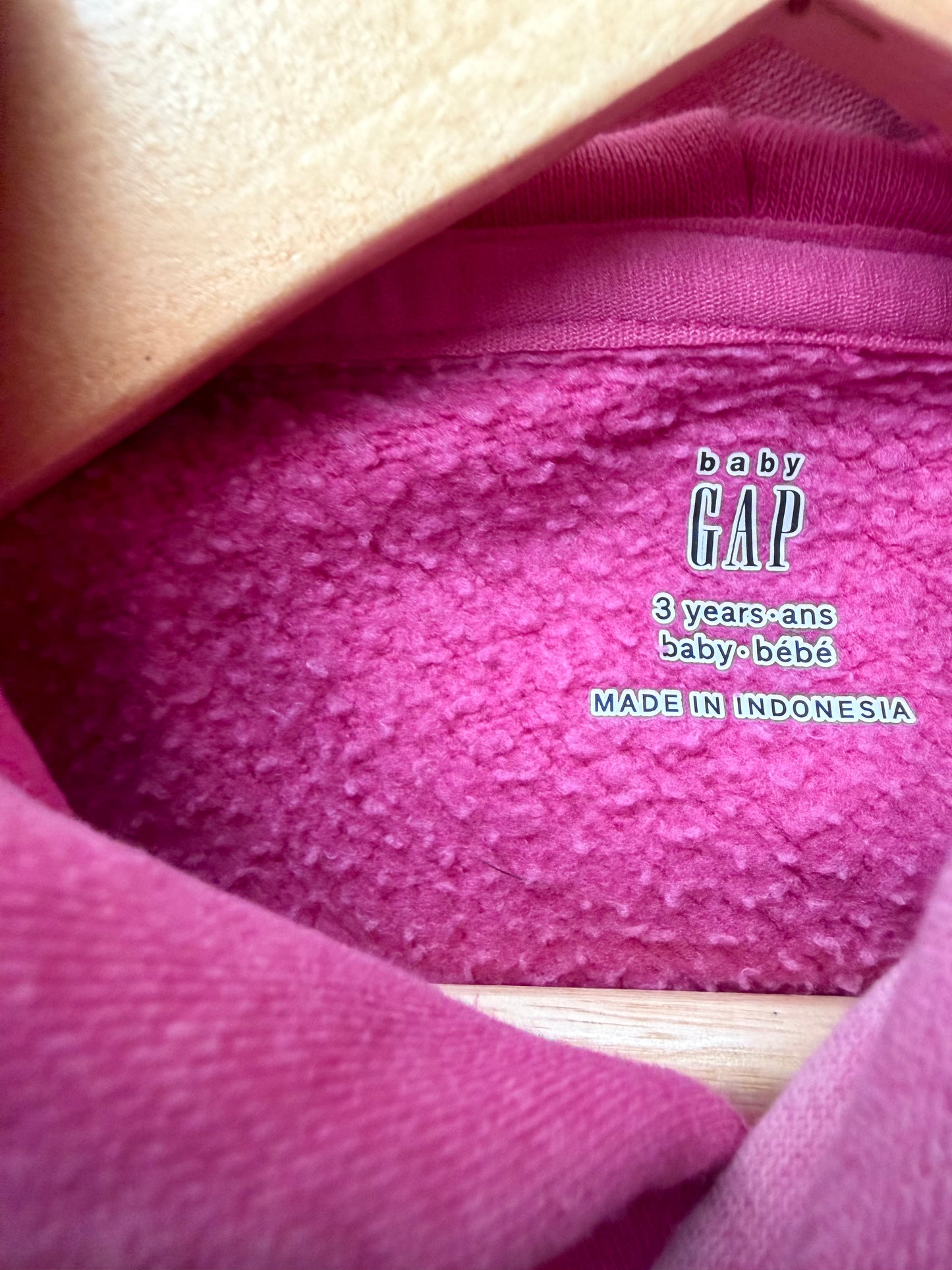 Gap Pink Hoodie / 3T