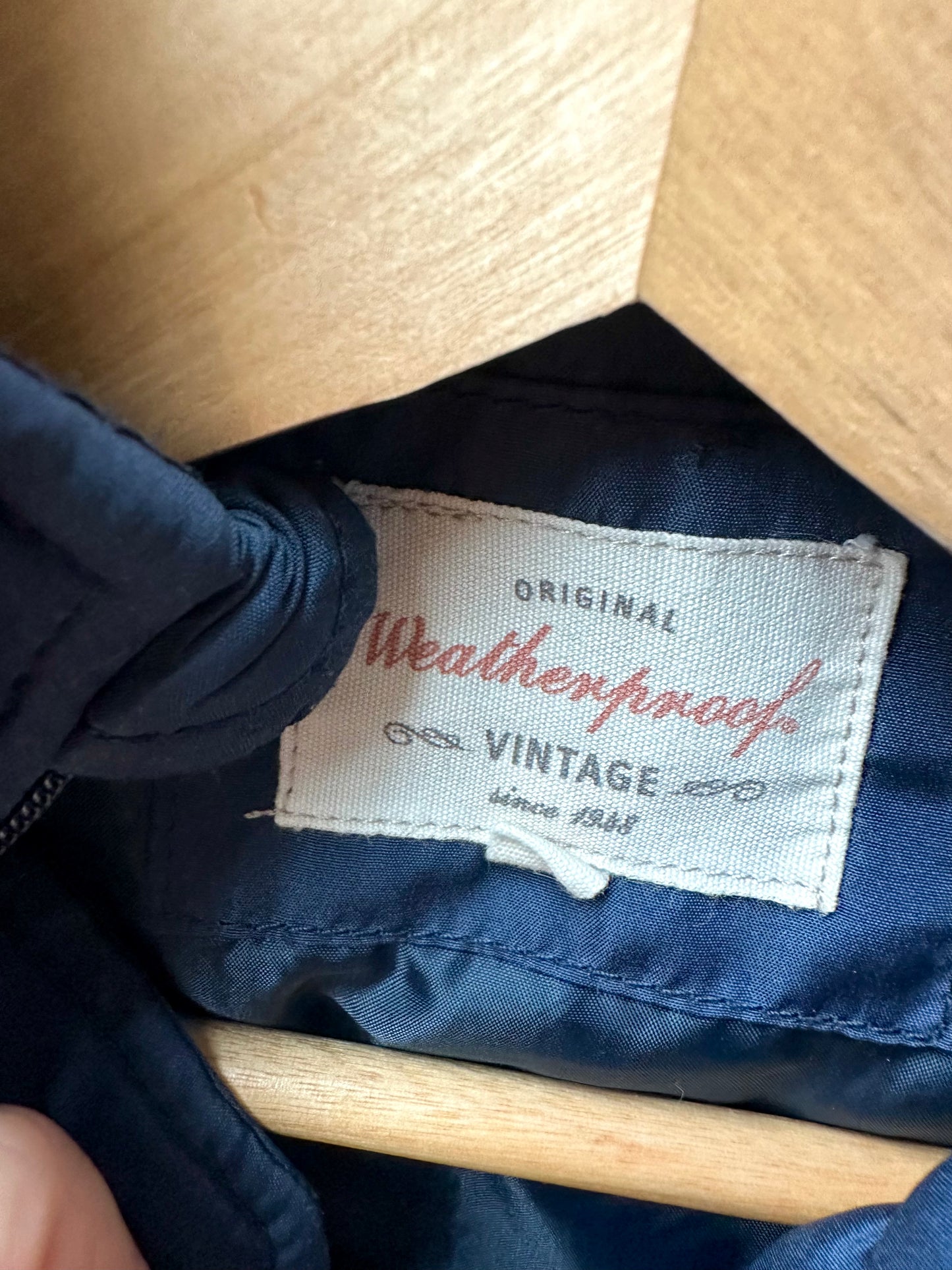 Navy Zipper Vest / 2T