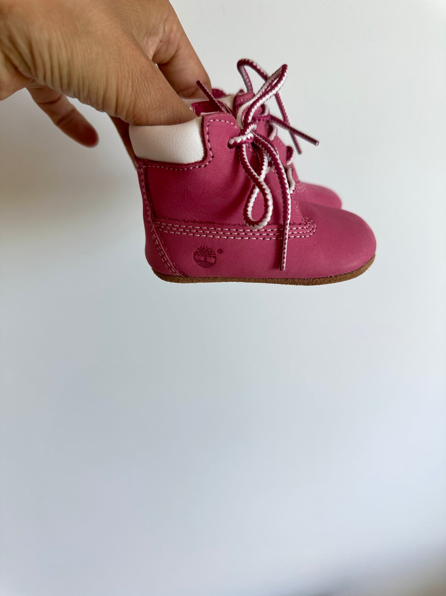 Timberland Pink Ankle Boots / Size 0 Infant
