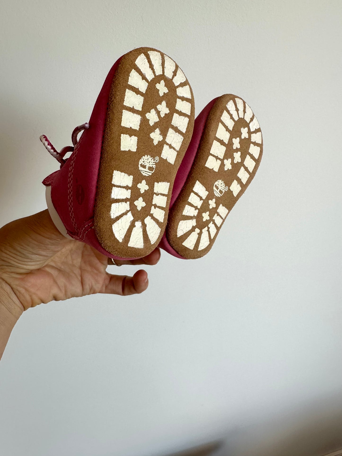 Timberland Pink Ankle Boots / Size 0 Infant