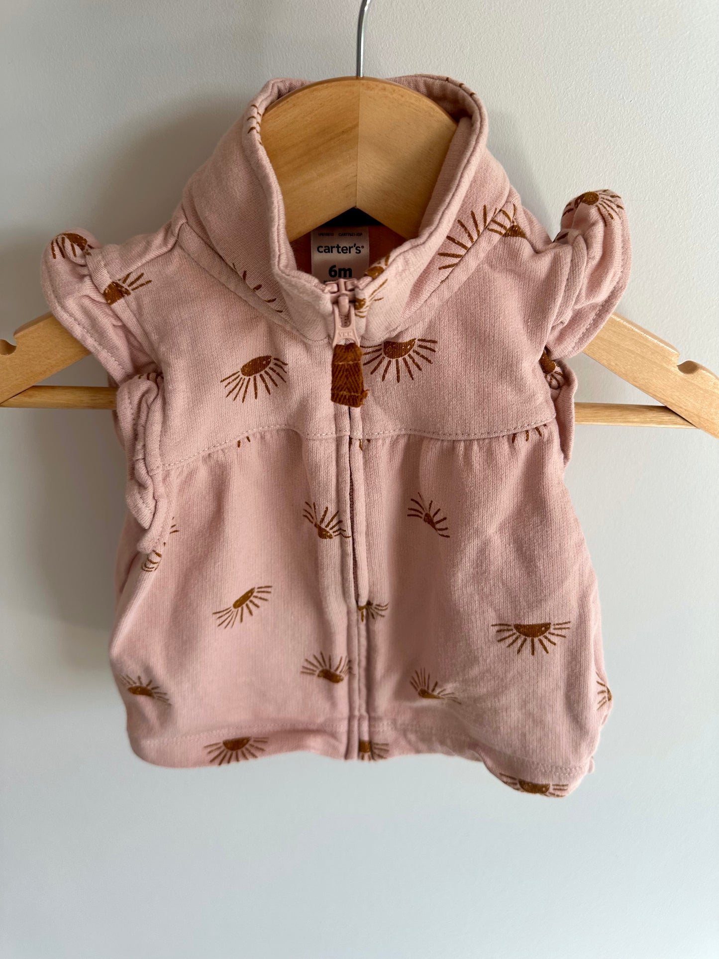 Sun Ruffle Sleeve Vest / 6m