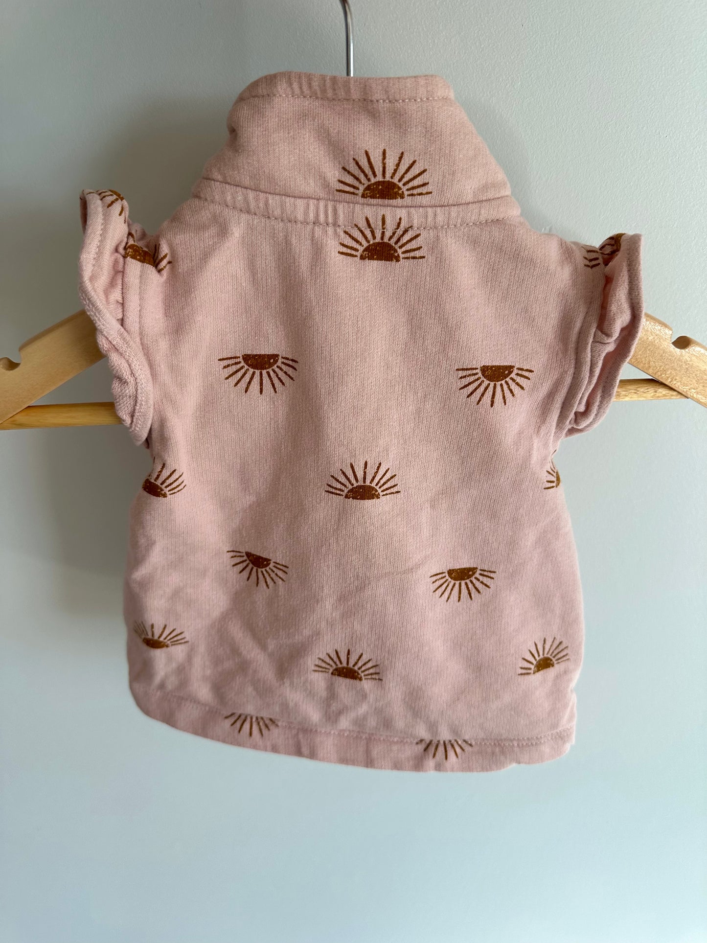 Sun Ruffle Sleeve Vest / 6m