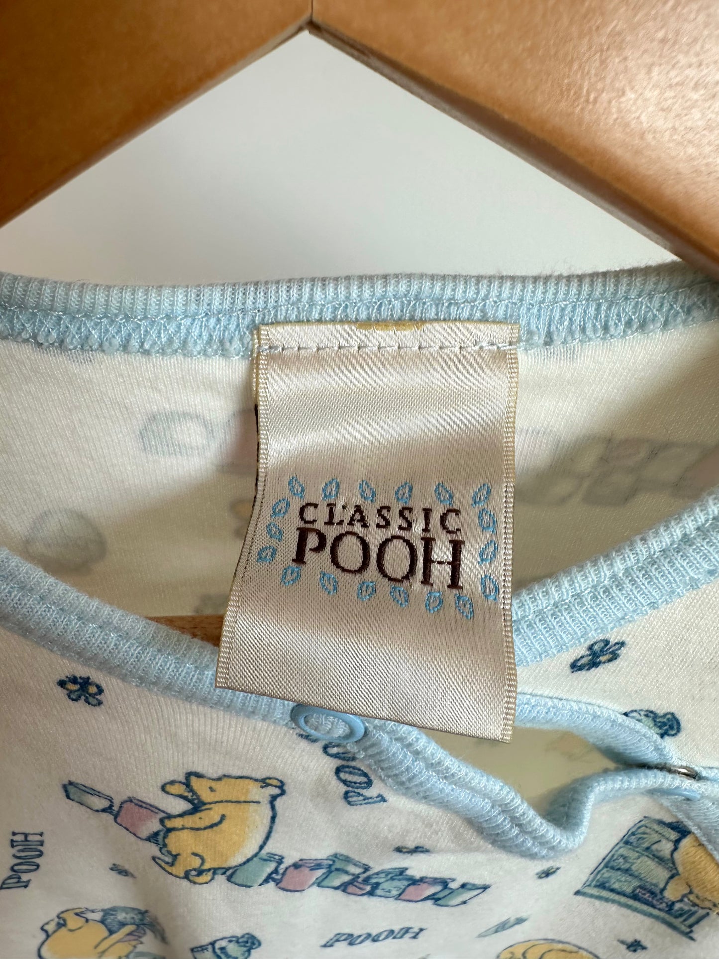 Pooh Honey Pot Romper / 6-12m