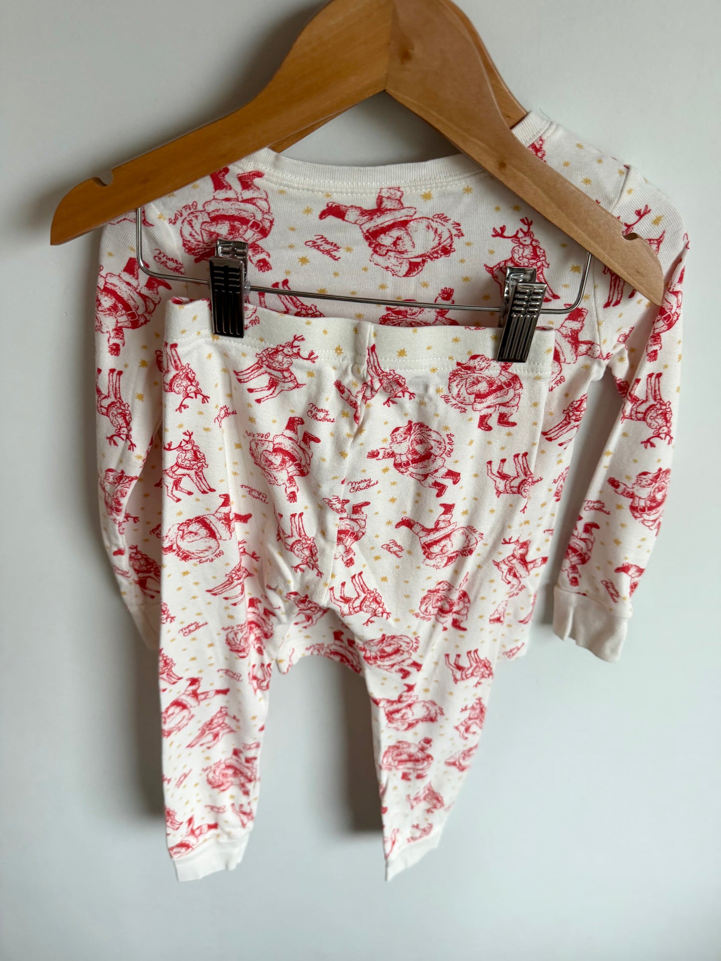 Santa Christmas PJ Set / 3-4T
