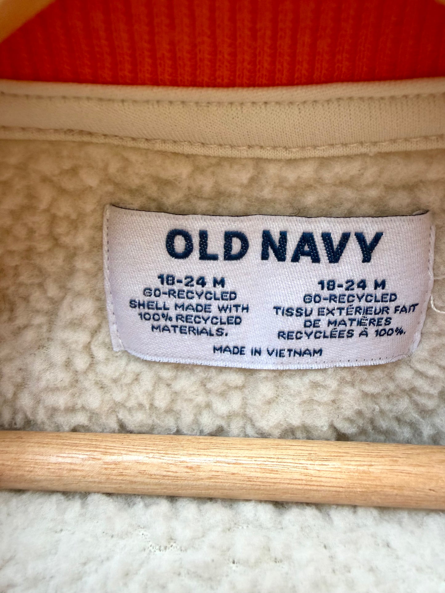 Sherpa Pocket Sweater / 18-24m