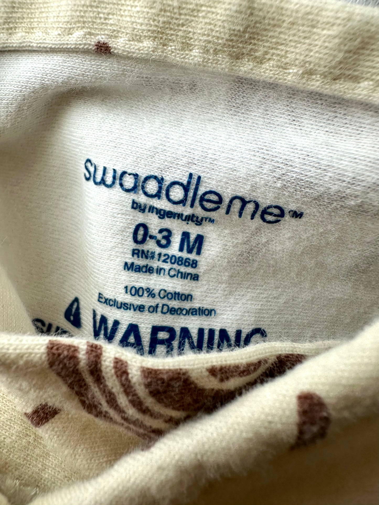 Sunshine Swaddle Wrap / 0-3m