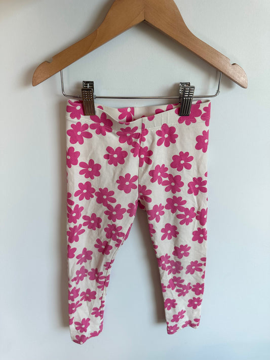 Pink Daisy Pants / 2T?