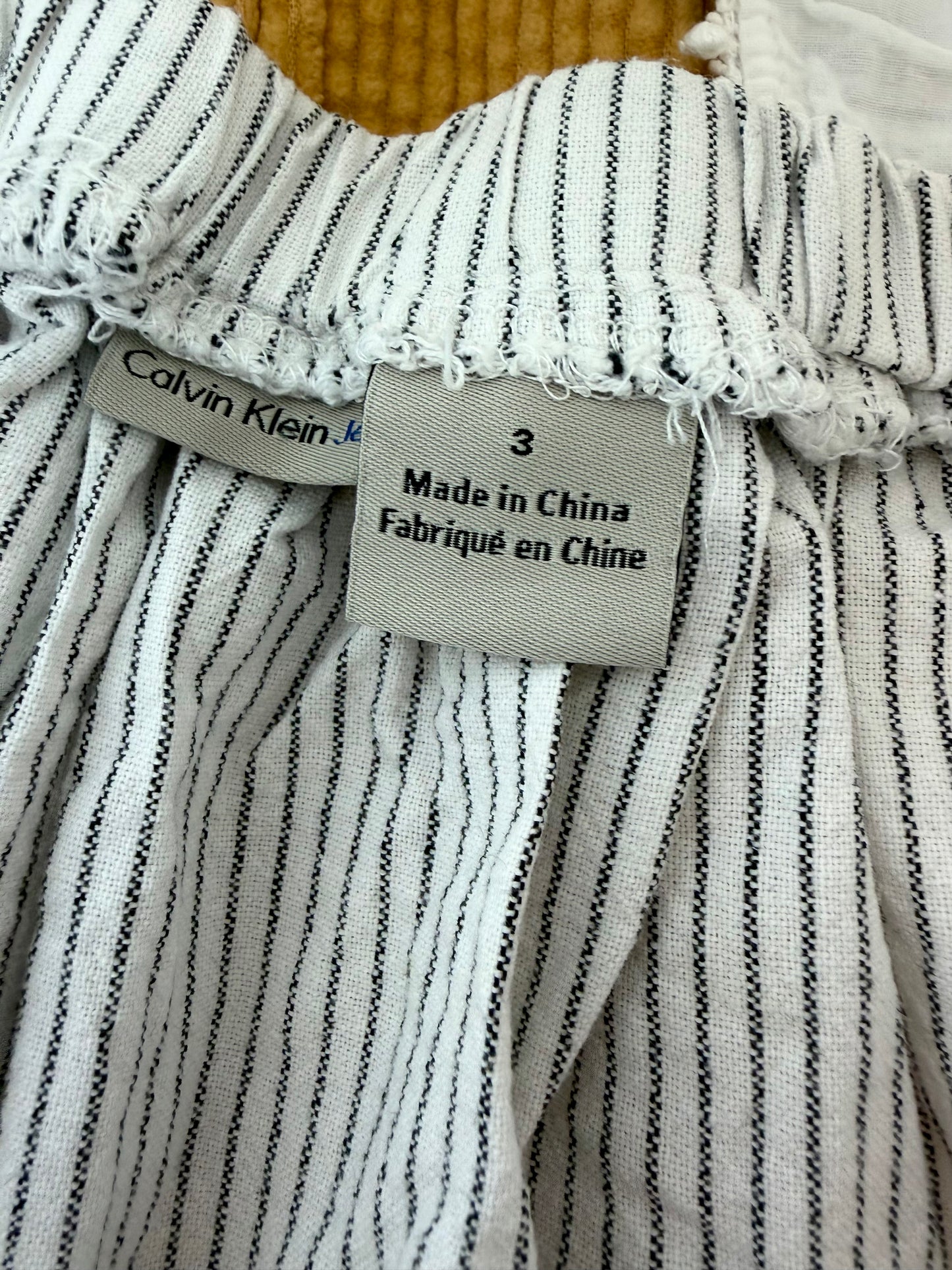 Calvin Klein Striped Dress / 3T