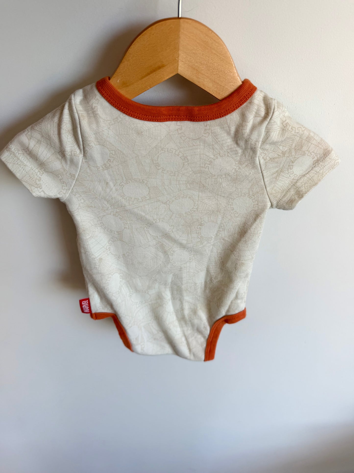 Spider Man Bodysuit / 9-12m