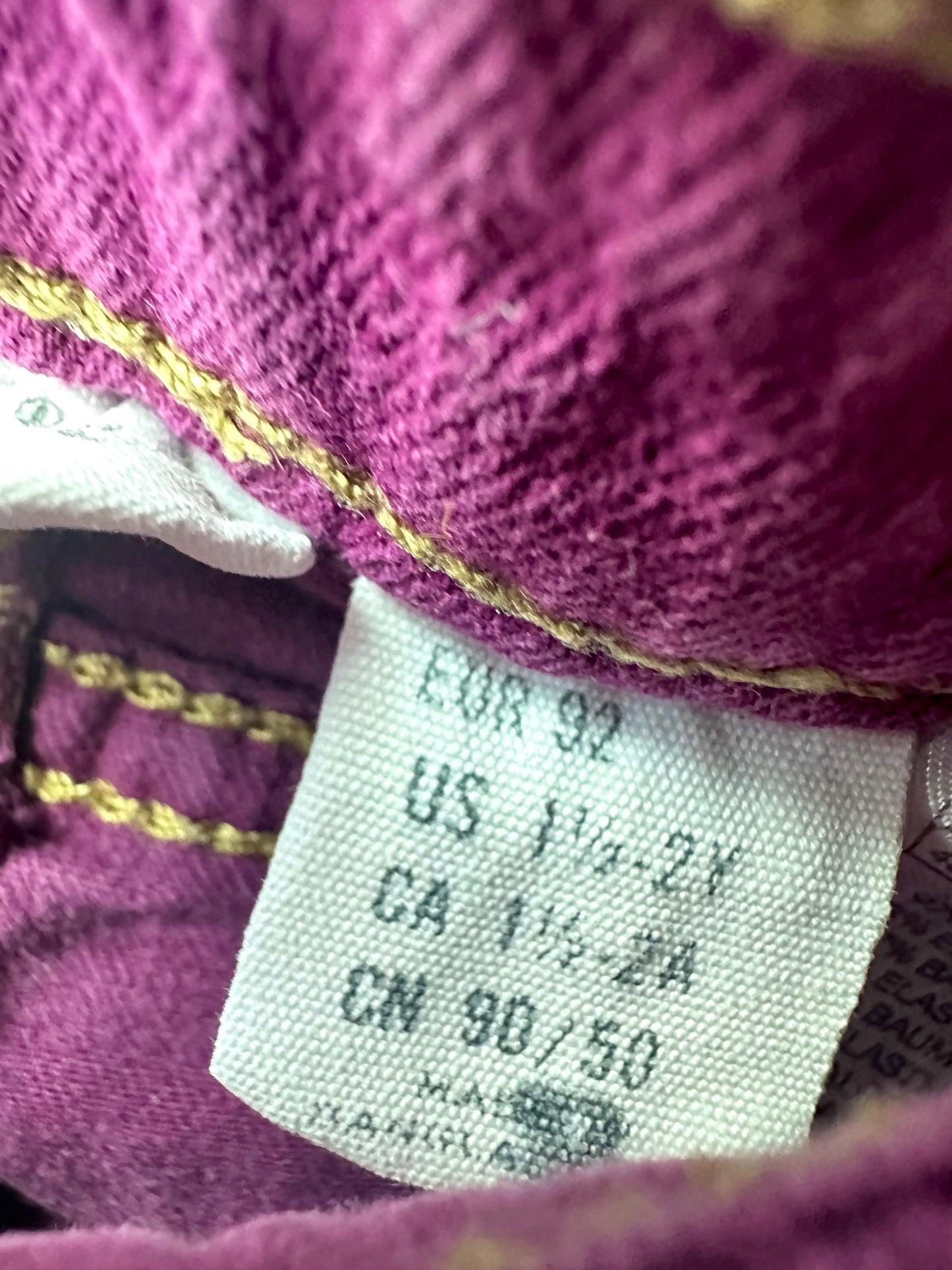 H&M Plum Jeans / 24m