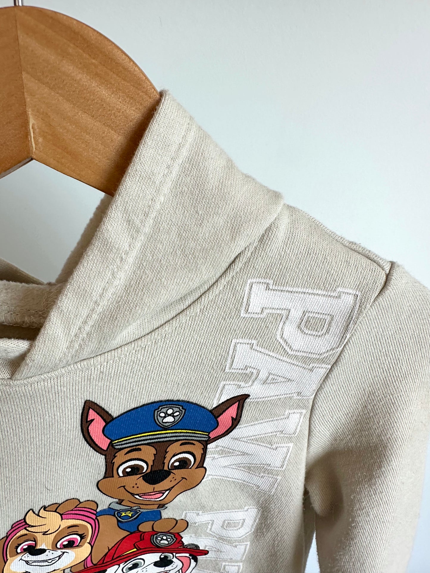 Paw Patrol Cream Hoodie / 3T