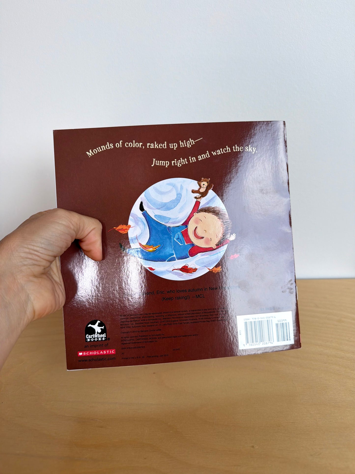 Let it Fall Softcover Book / 2-6 years