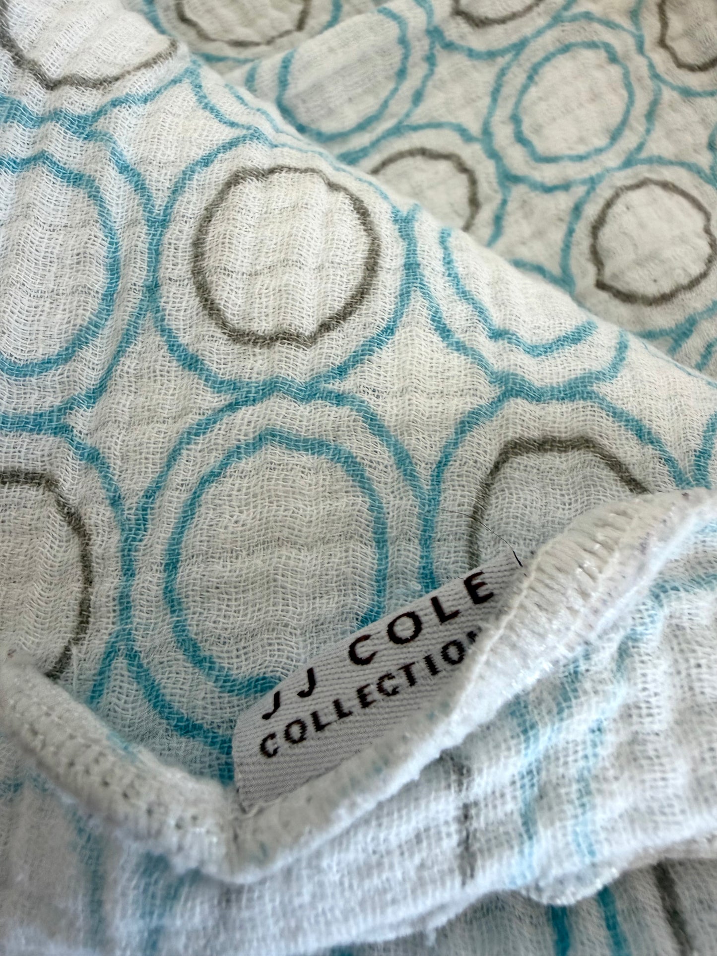 Circle Pattern Receiving Blanket (PLAY) (No Shipping)