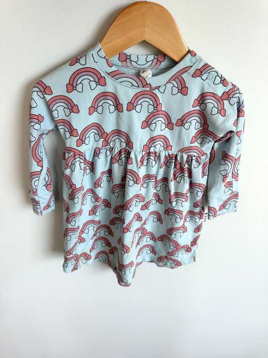 Rainbow Blue Dress (PLAY) / 12-18m