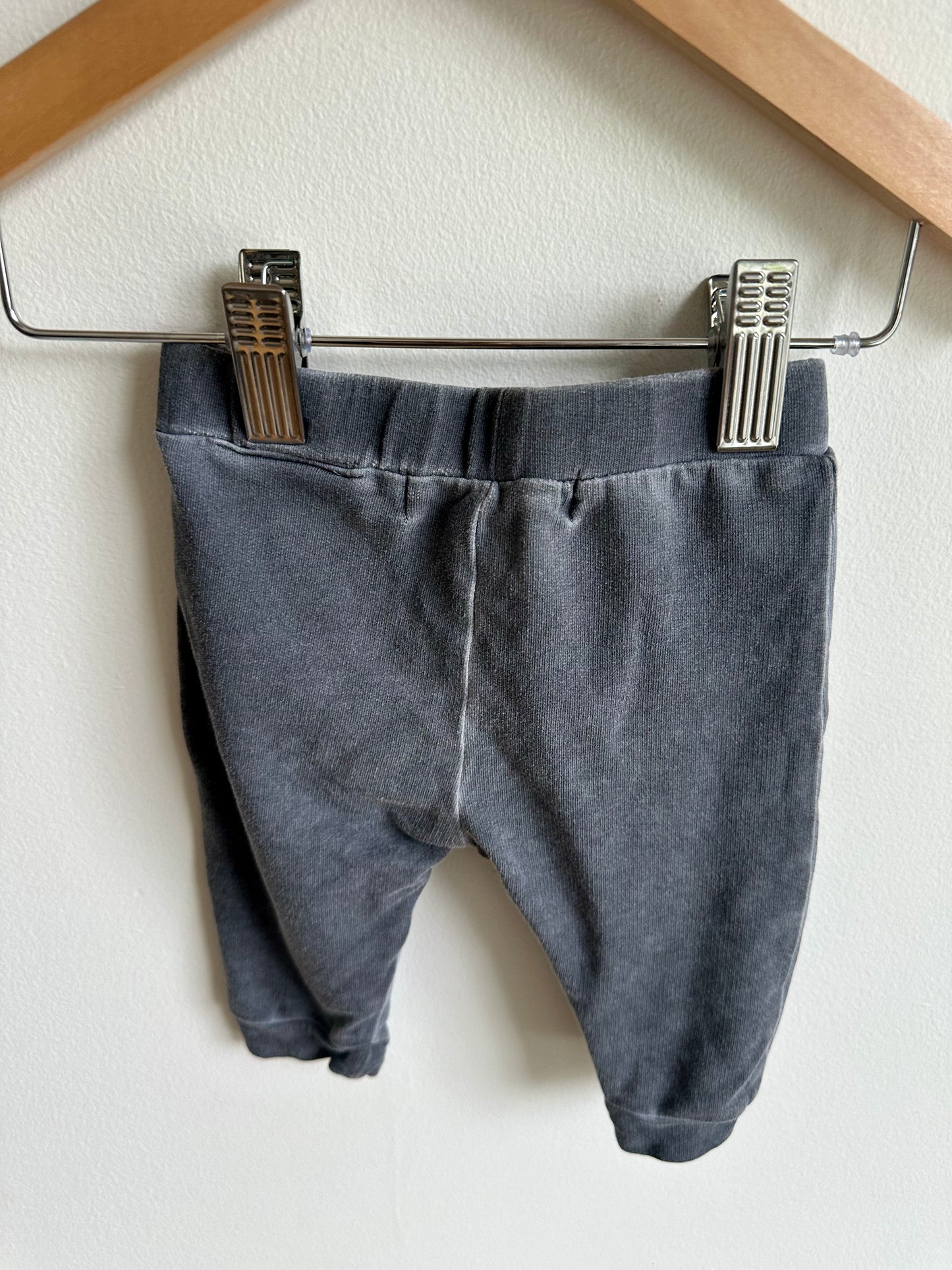 Grey Wash Pants with Buttons / 1m