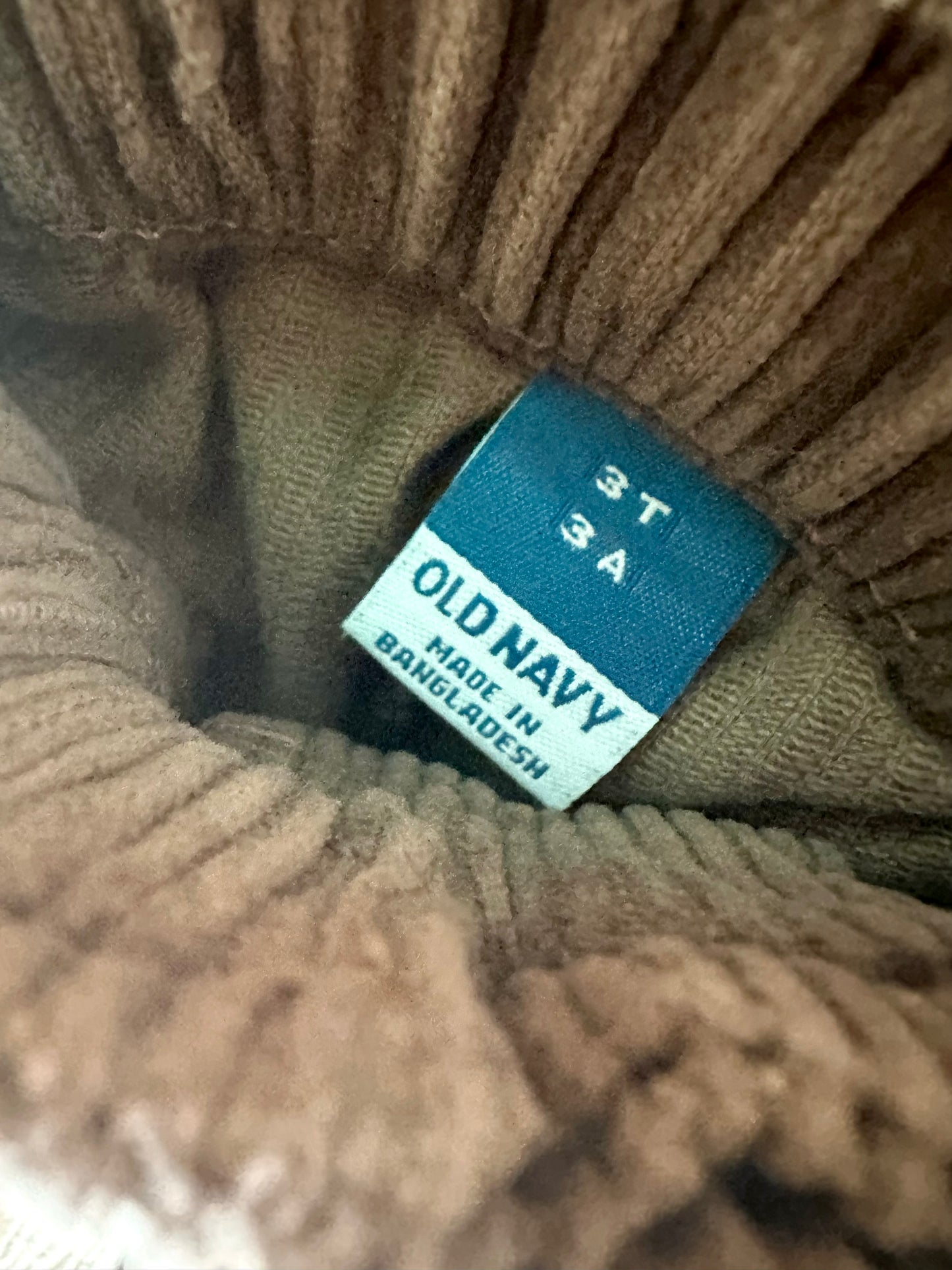 Brown Corduroy Pants / 3T