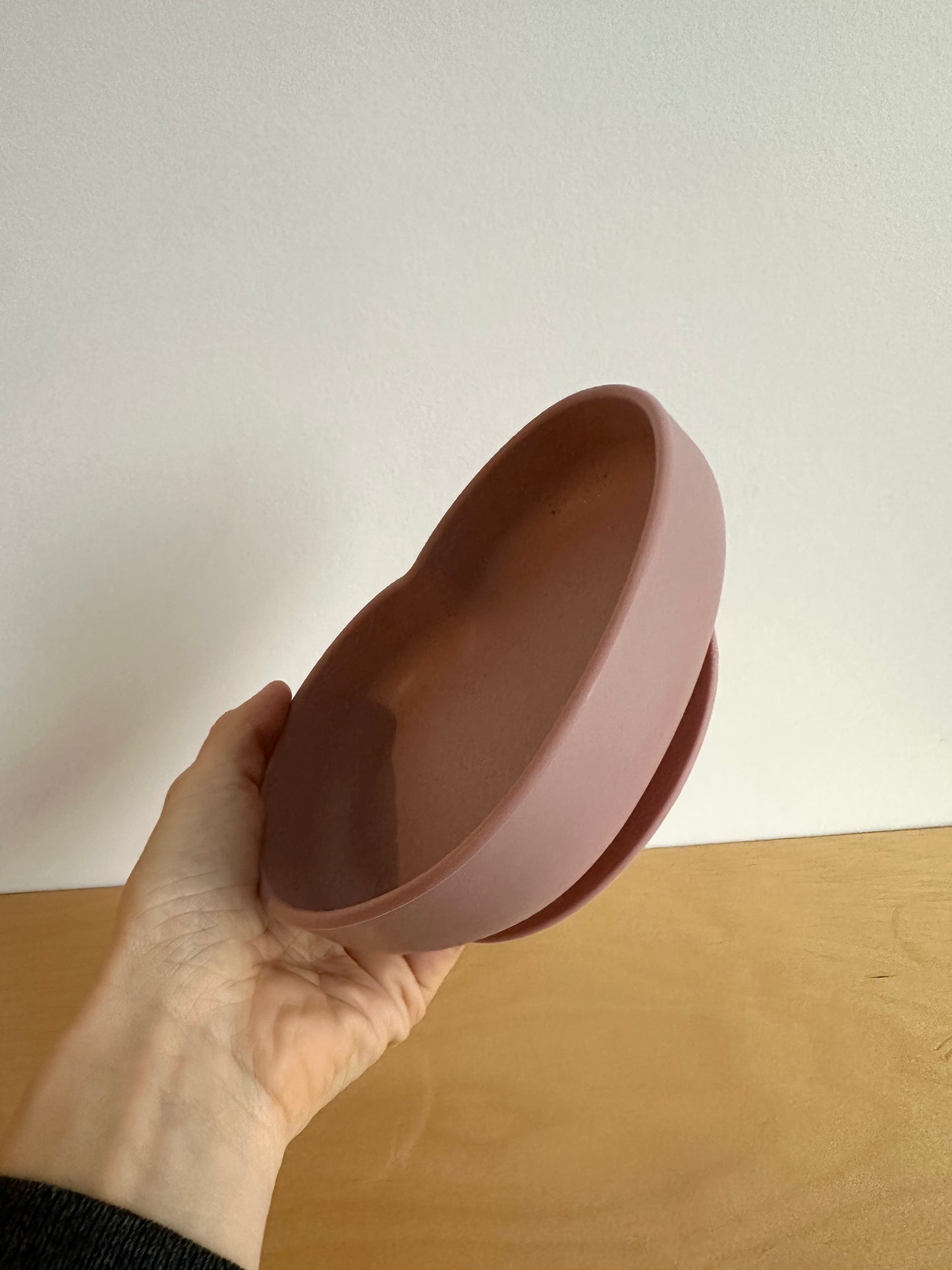 Heather Silicone Heart Plate (No Shipping)