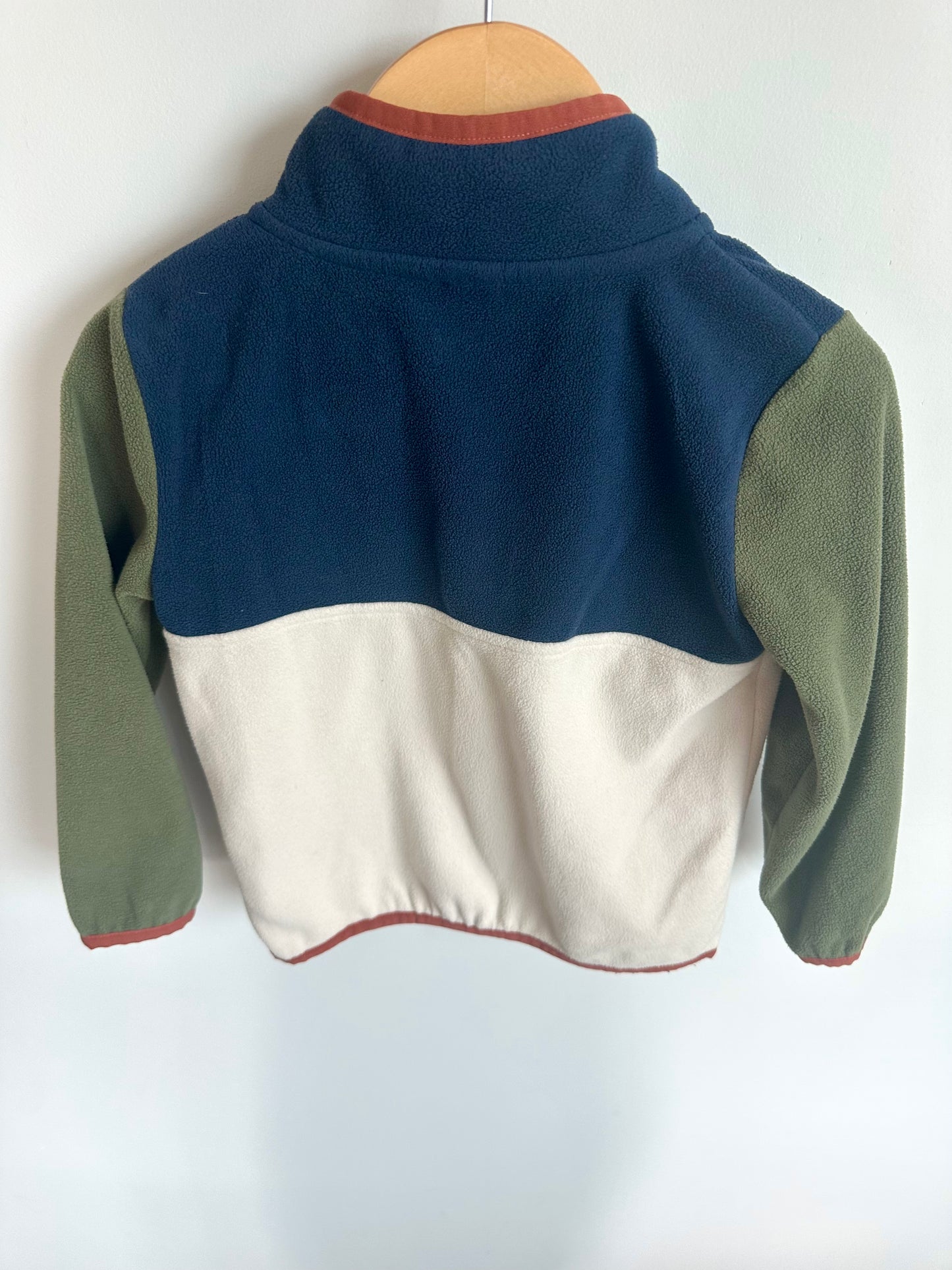 Half Zip Color Blocking Sweater / 3T
