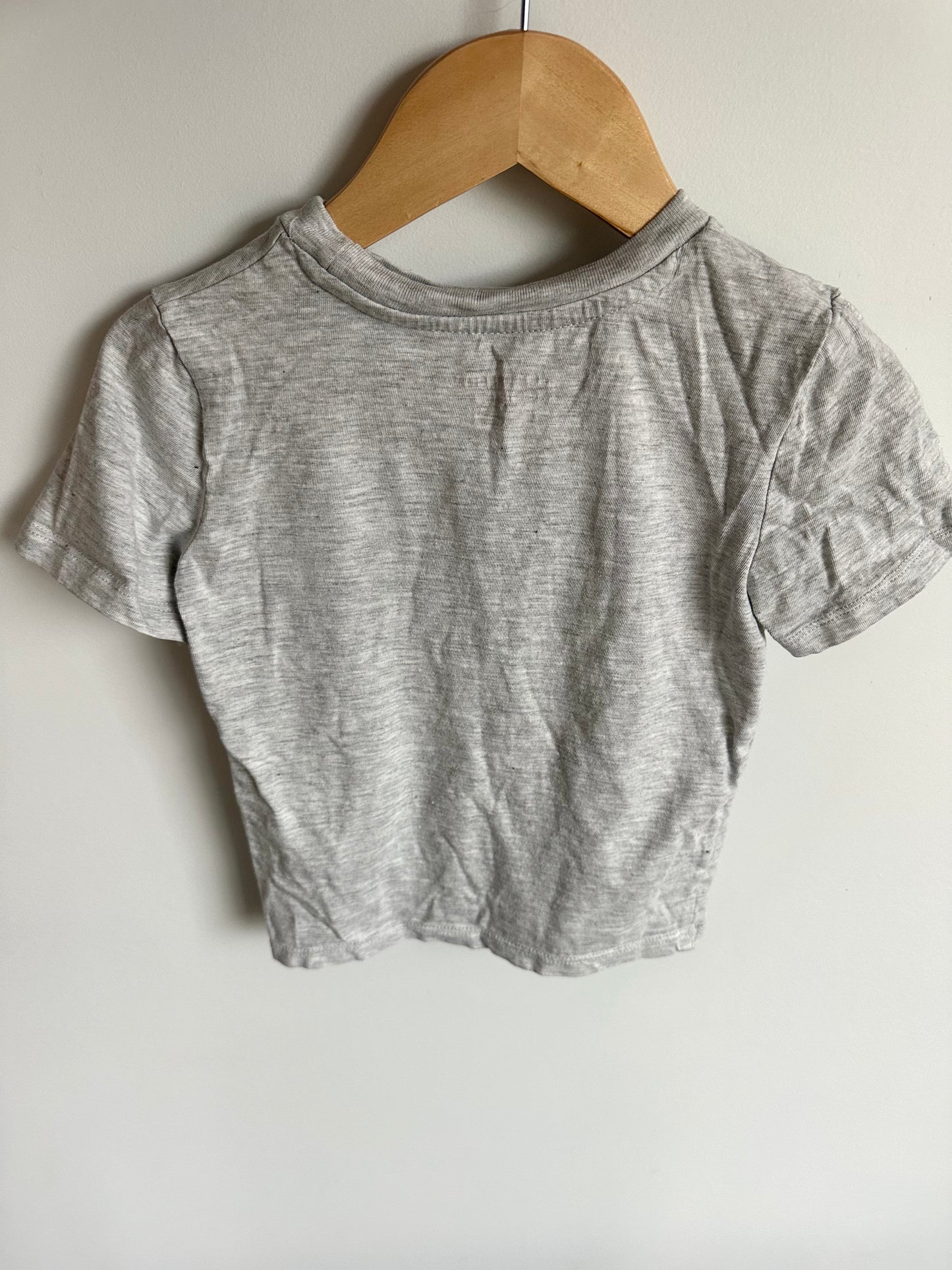 Grey Pocket T-Shirt  / 4T