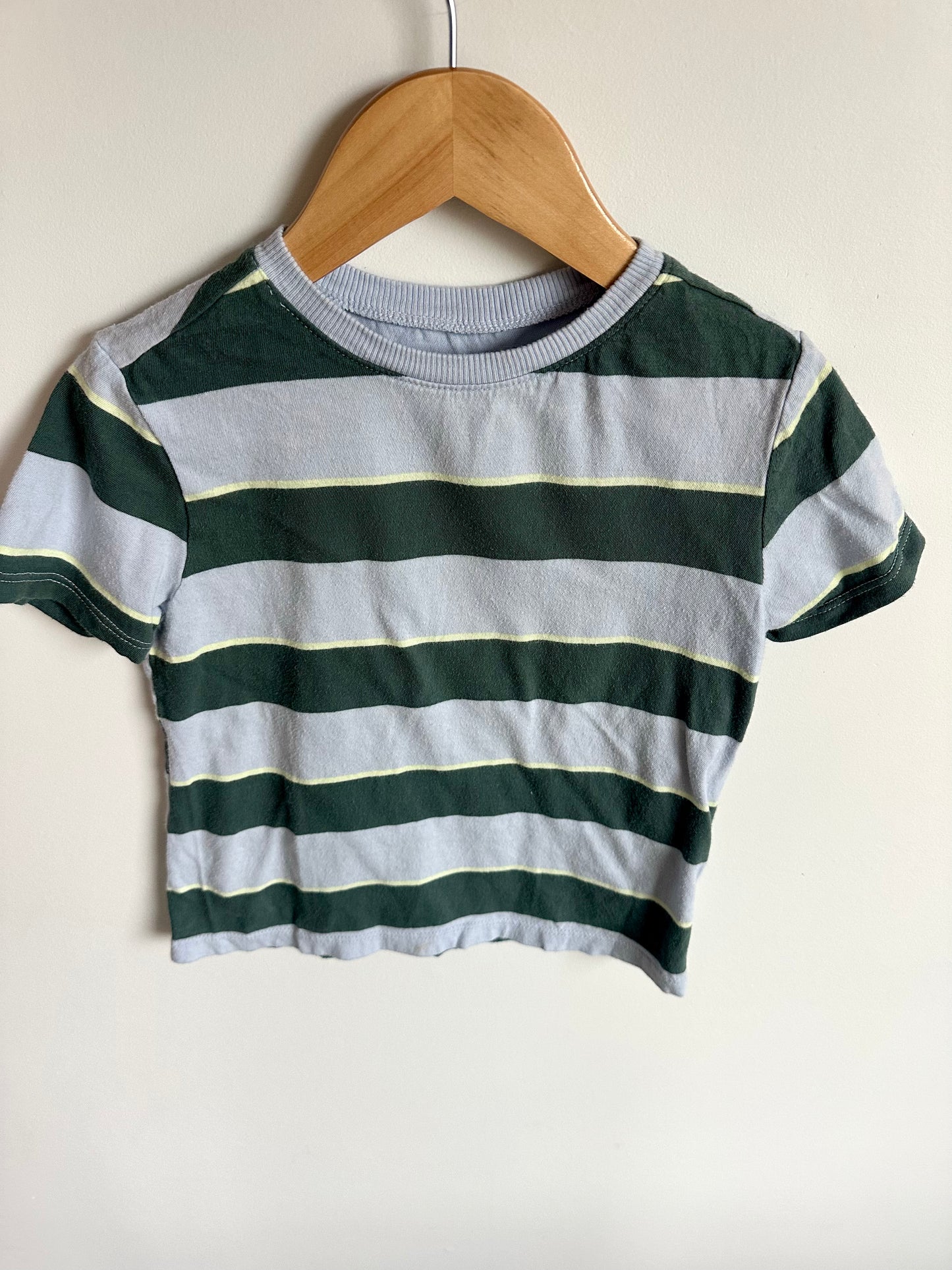 Green Stripes T-Shirt / 5 years