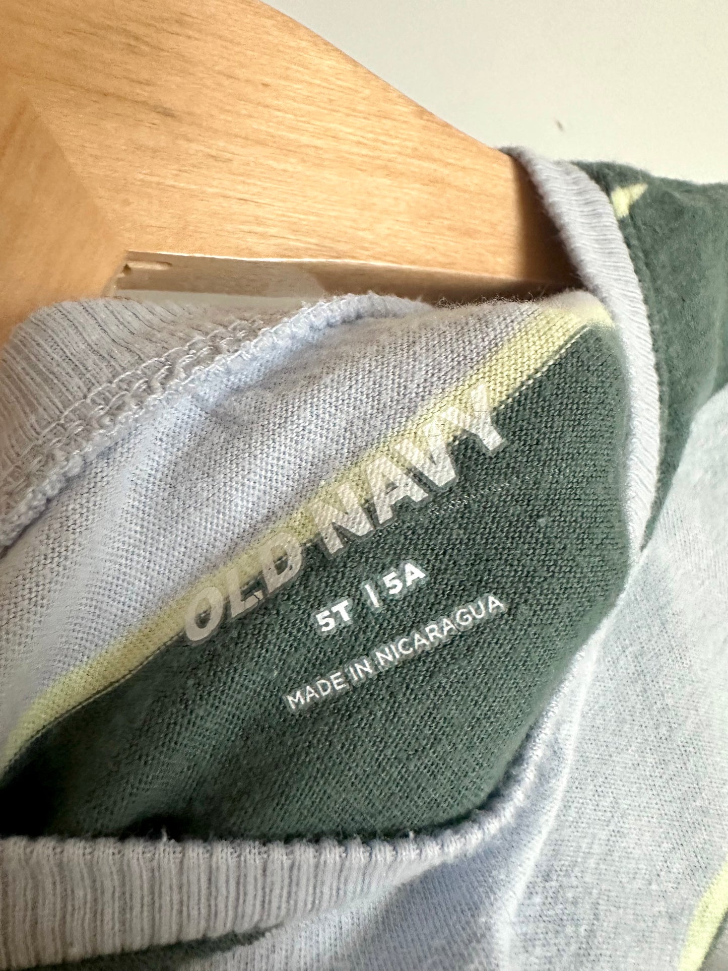 Green Stripes T-Shirt / 5 years