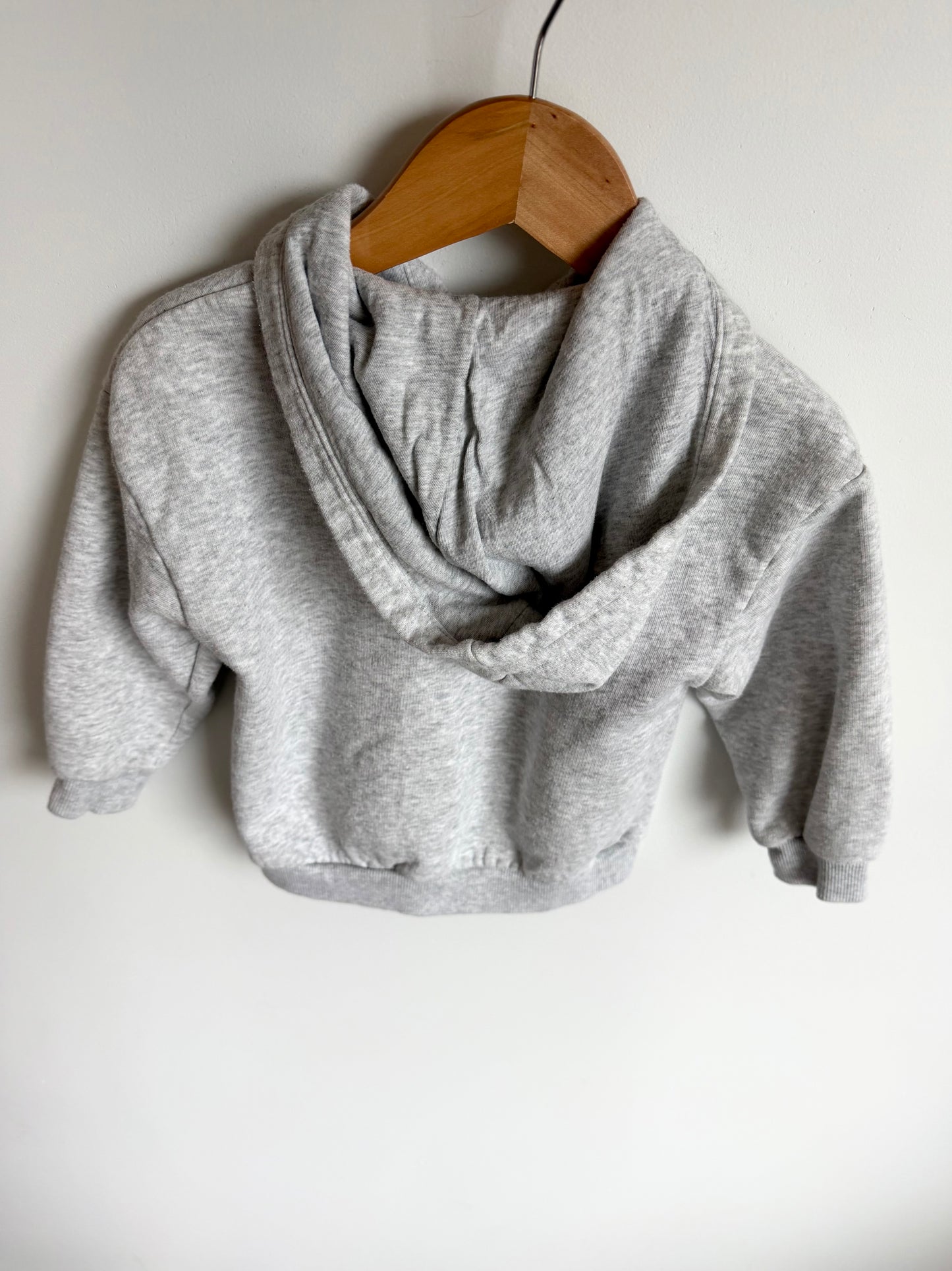 H&M Grey Zipper Hoodie / 2-4T
