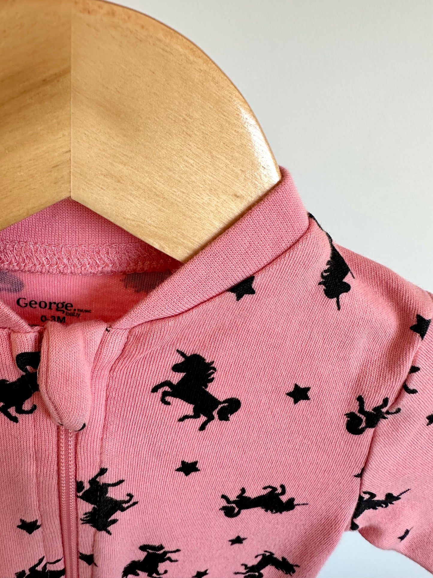 Pink Unicorn Sleeper / 0-3m
