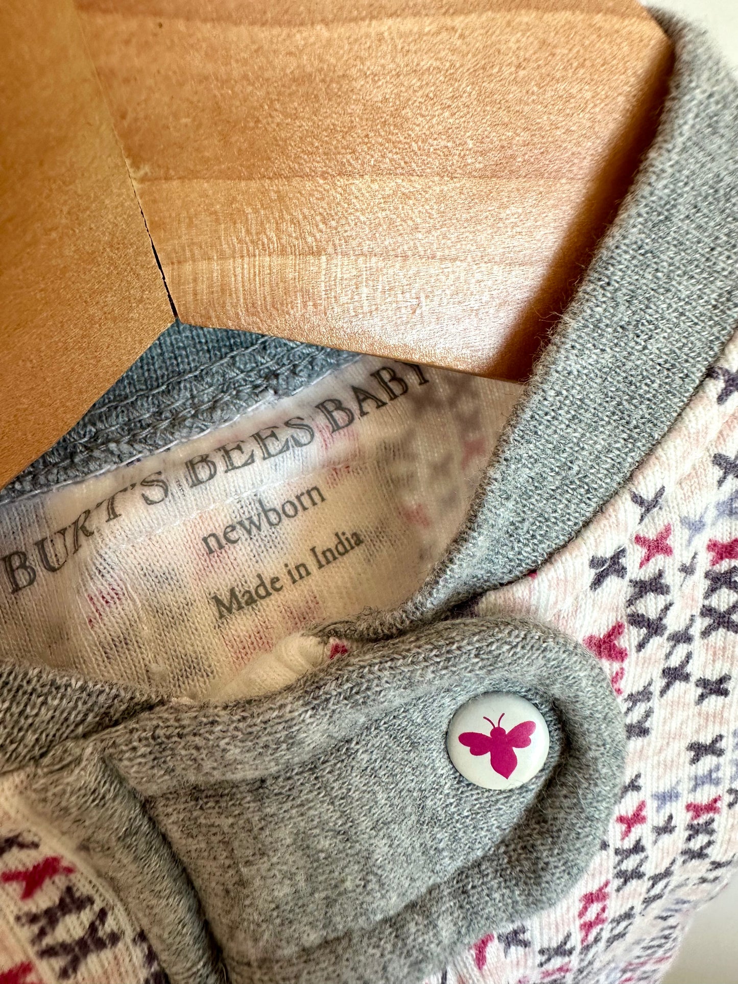 Burt's Bees Organic Newborn Sleeper / 0m