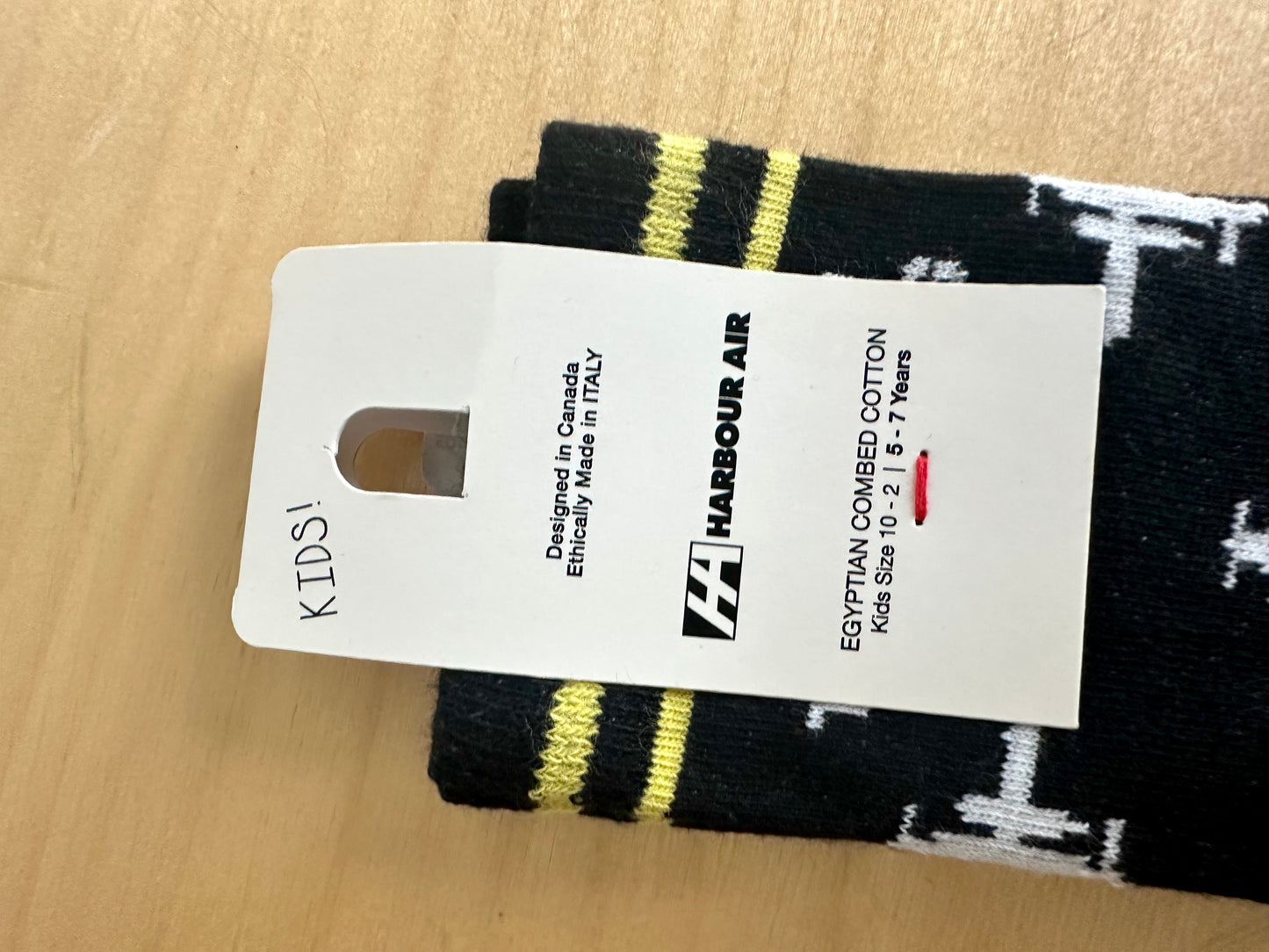 Harbour Air Socks (With Tags) / 5-7 years