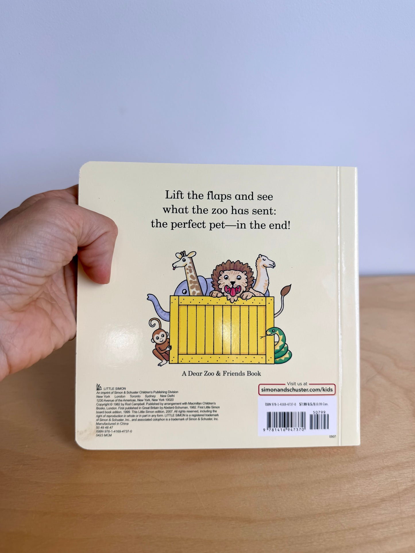 Dear Zoo Flap Book / 0-3 years