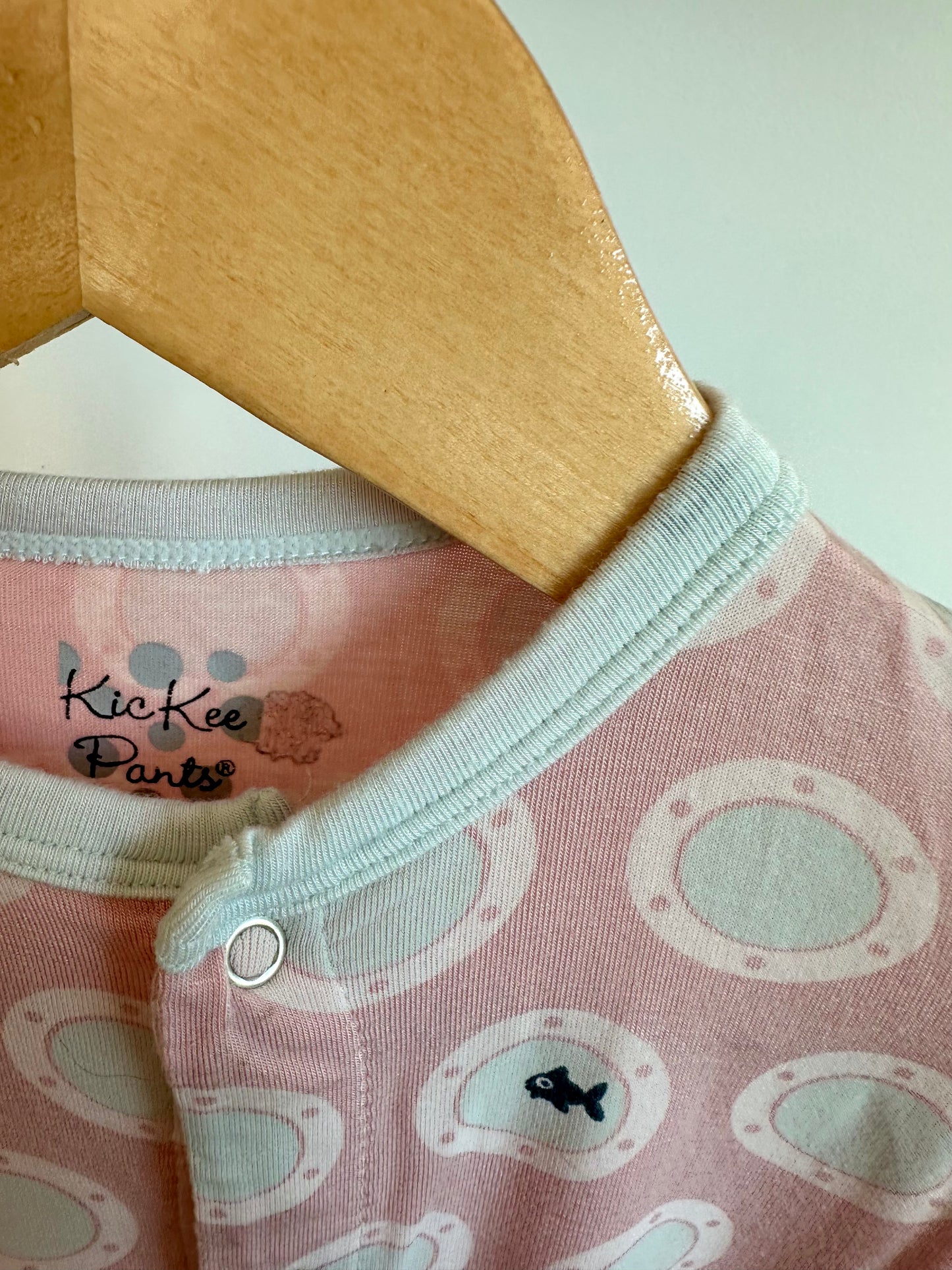 Kickee Pants Bamboo Fish Tank Sleeper / 9-12m
