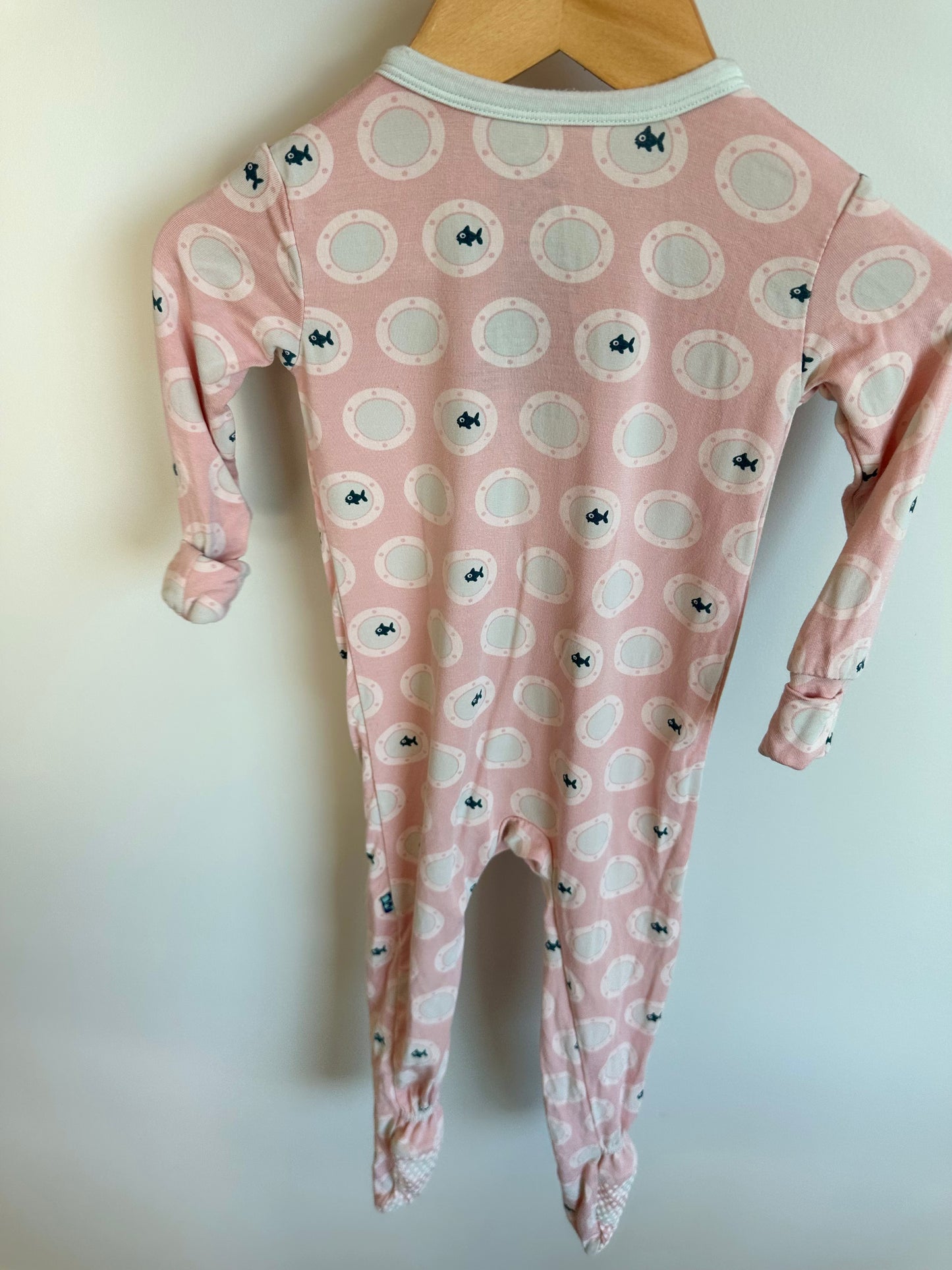 Kickee Pants Bamboo Fish Tank Sleeper / 9-12m