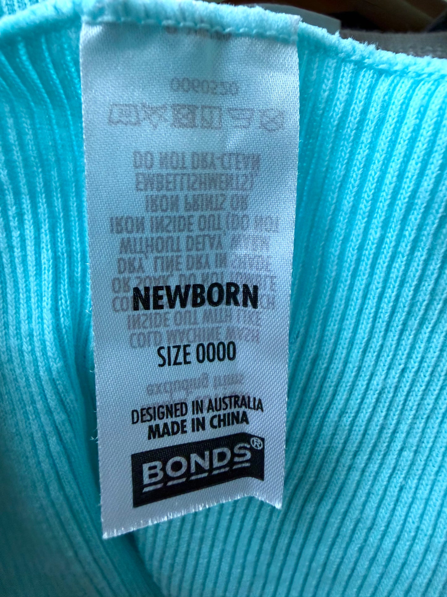 Bonds Aqua Tank Top / 0m