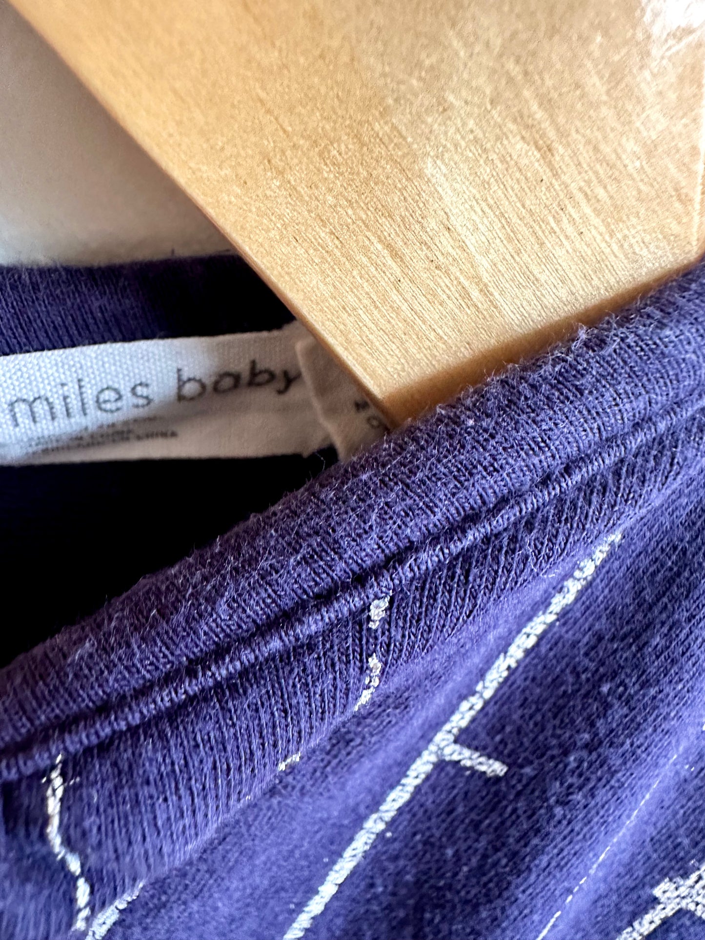 Miles Striped Long Sleeve Dress with Pockets / 3m