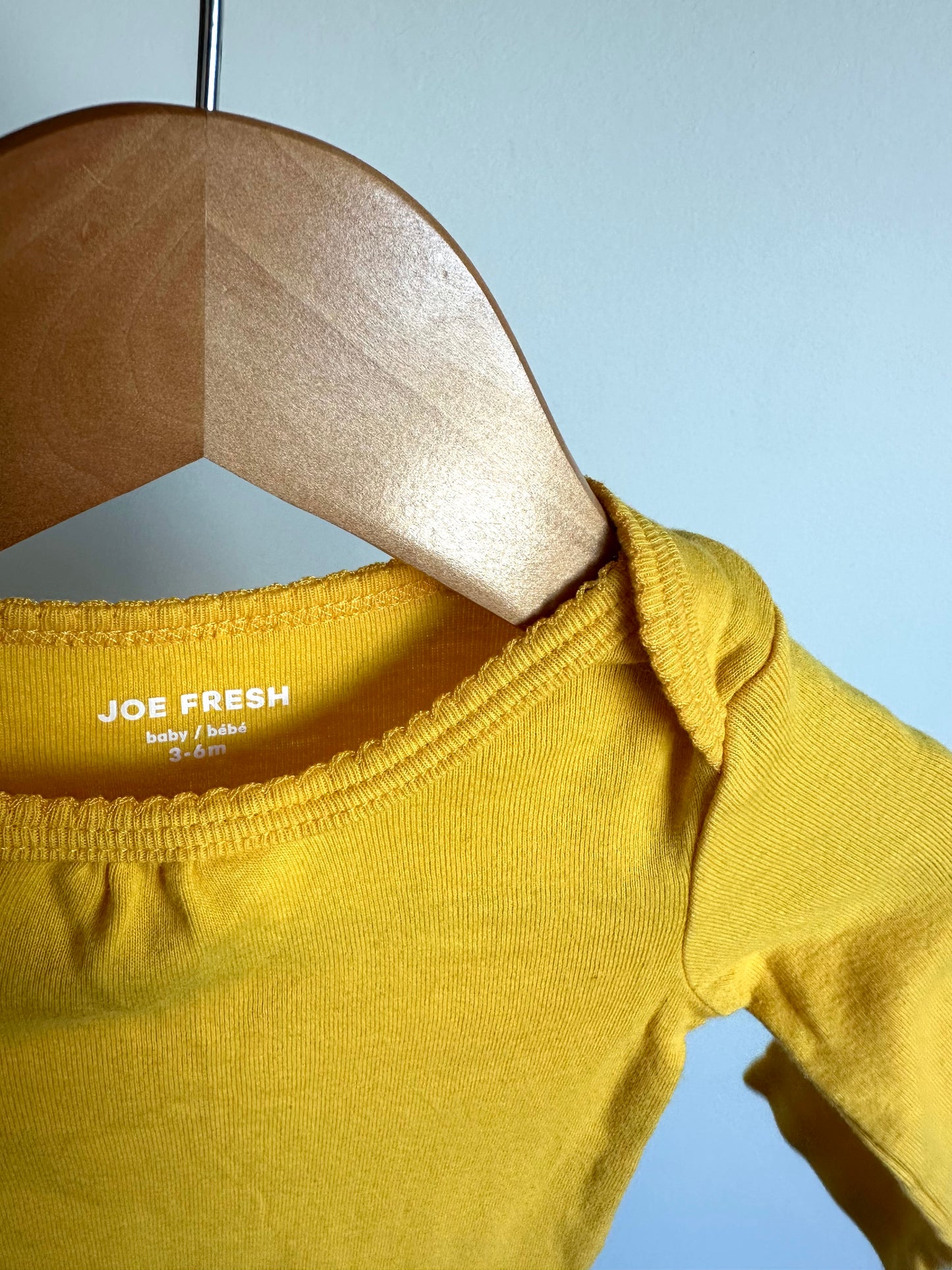 Marigold Long Sleeve Bodysuit / 3-6m