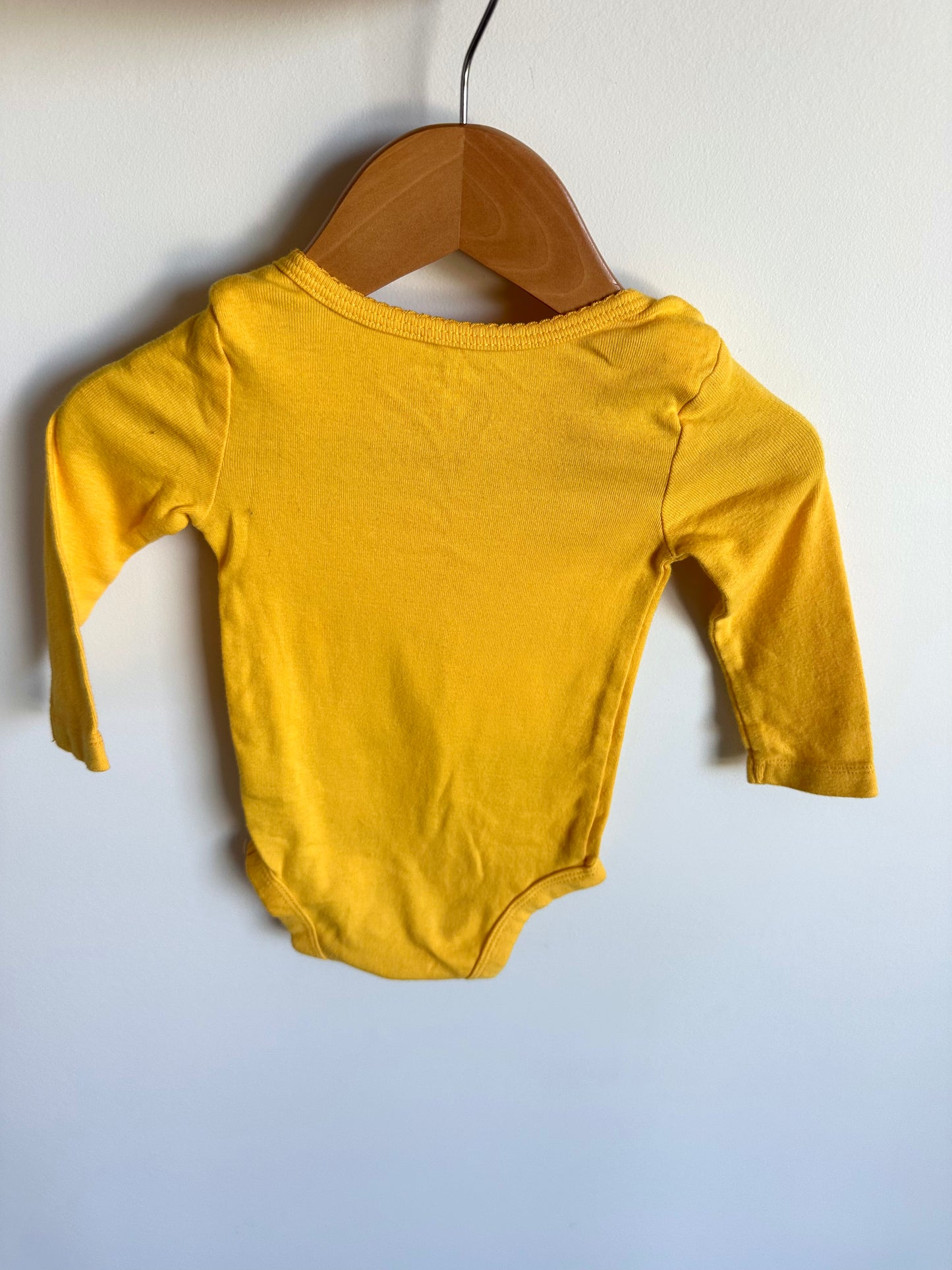 Marigold Long Sleeve Bodysuit / 3-6m
