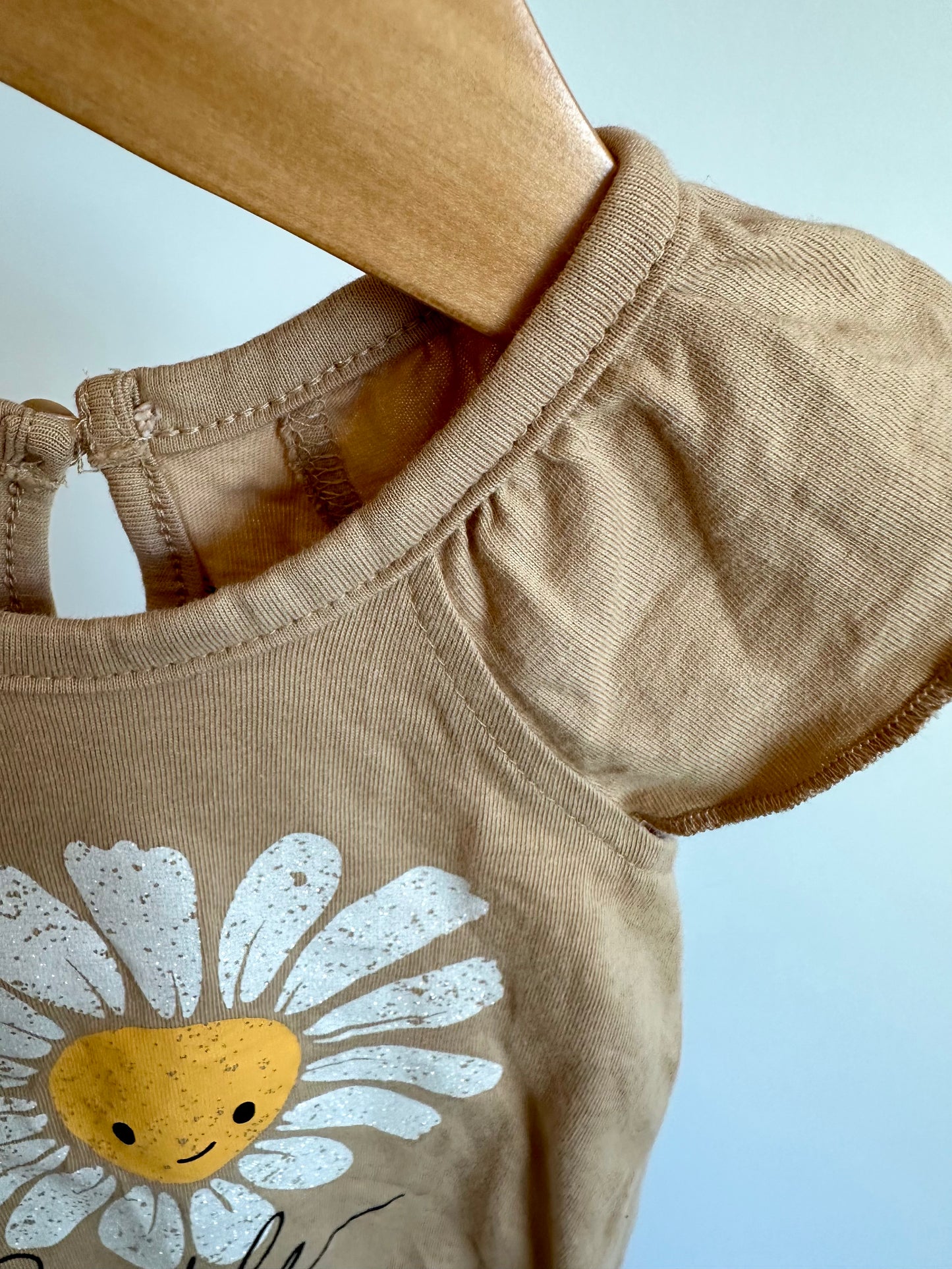 Smile Daisy Romper / 0-3m