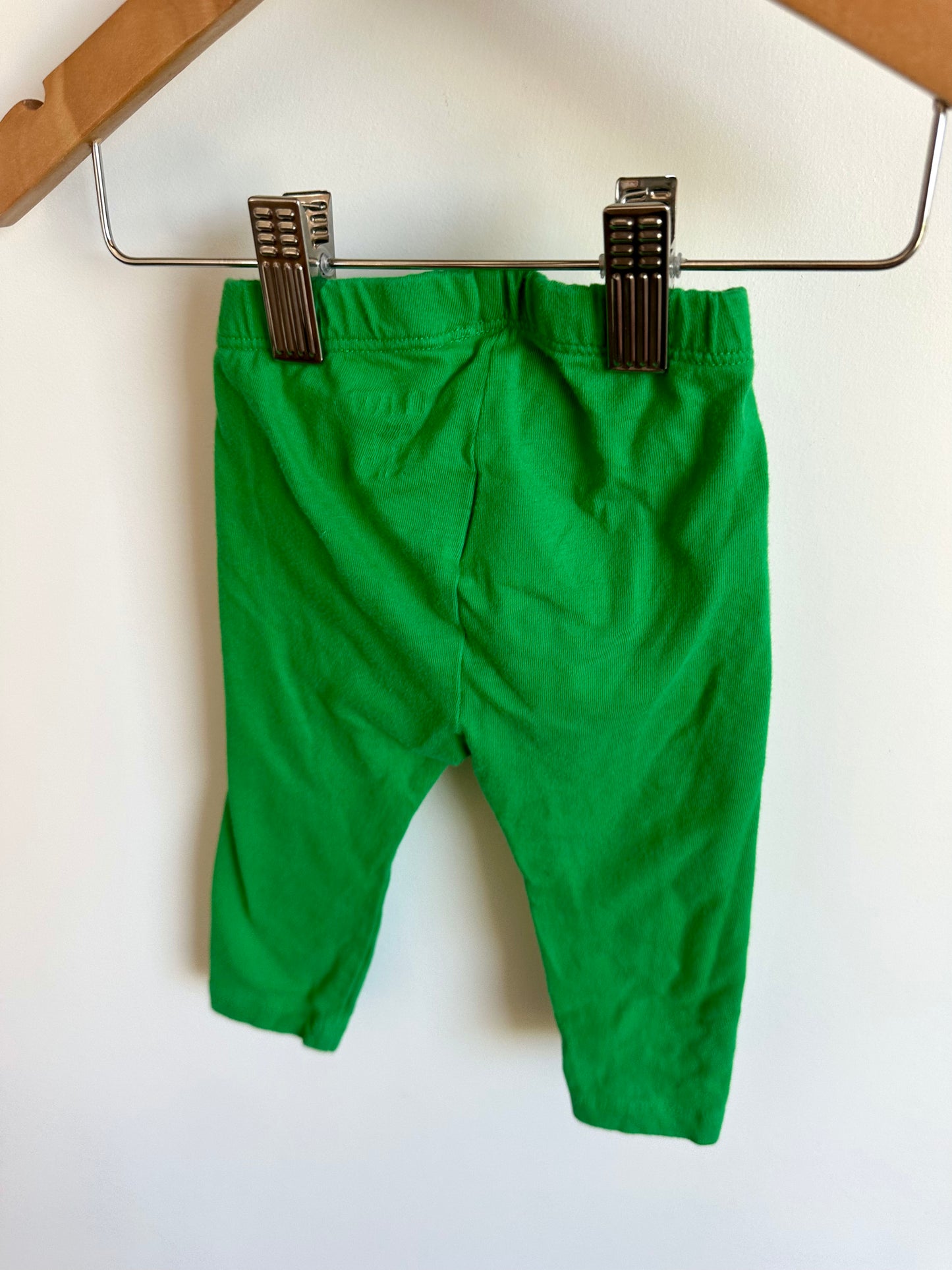 Green Leggings / 12-18m