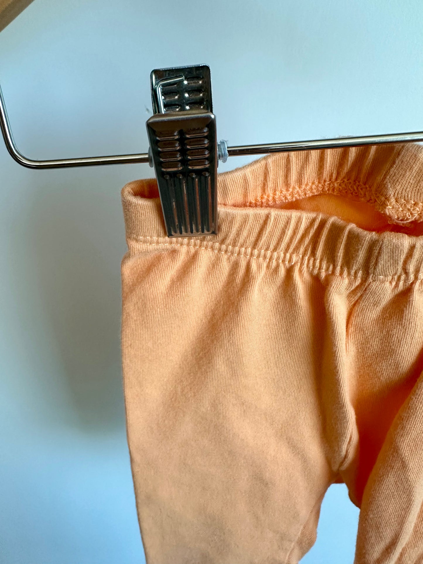 Peach Leggings / 12-18m