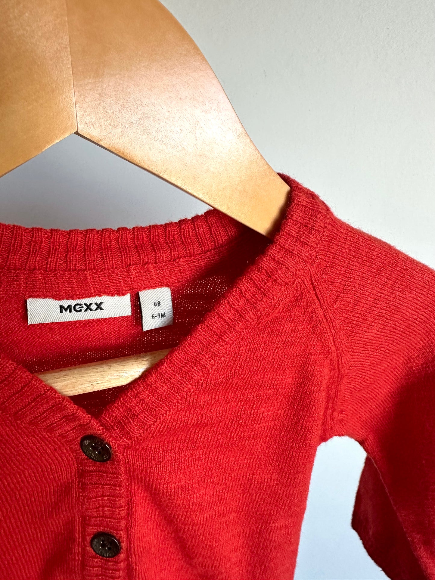 Mexx Red Cardigan / 6-9m